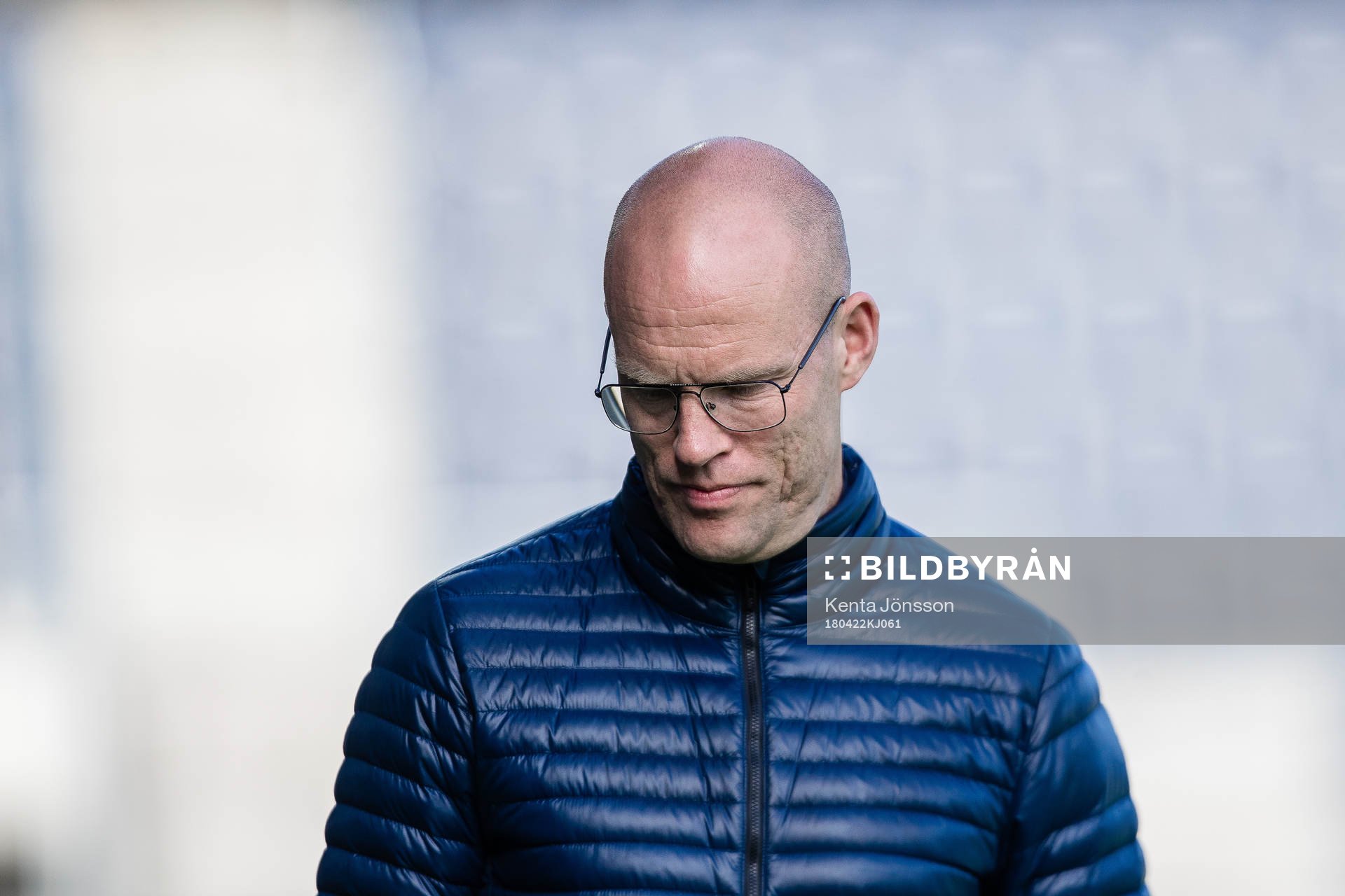 Sundsvalls tränare Joel Cedergren deppar