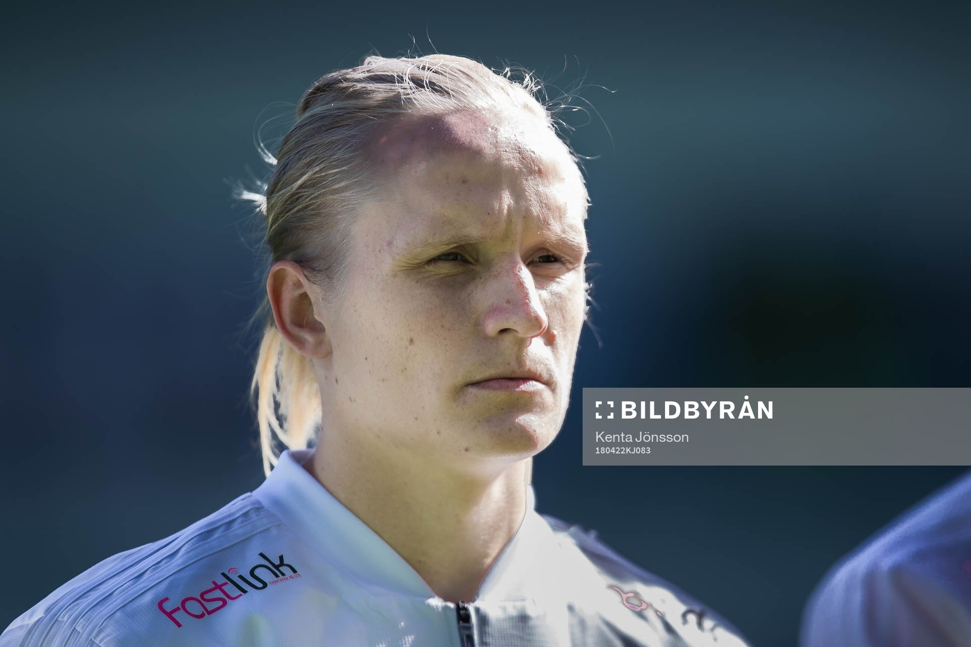 Dalkurds Henrik Löfkvist innan fotbollsmatchen i