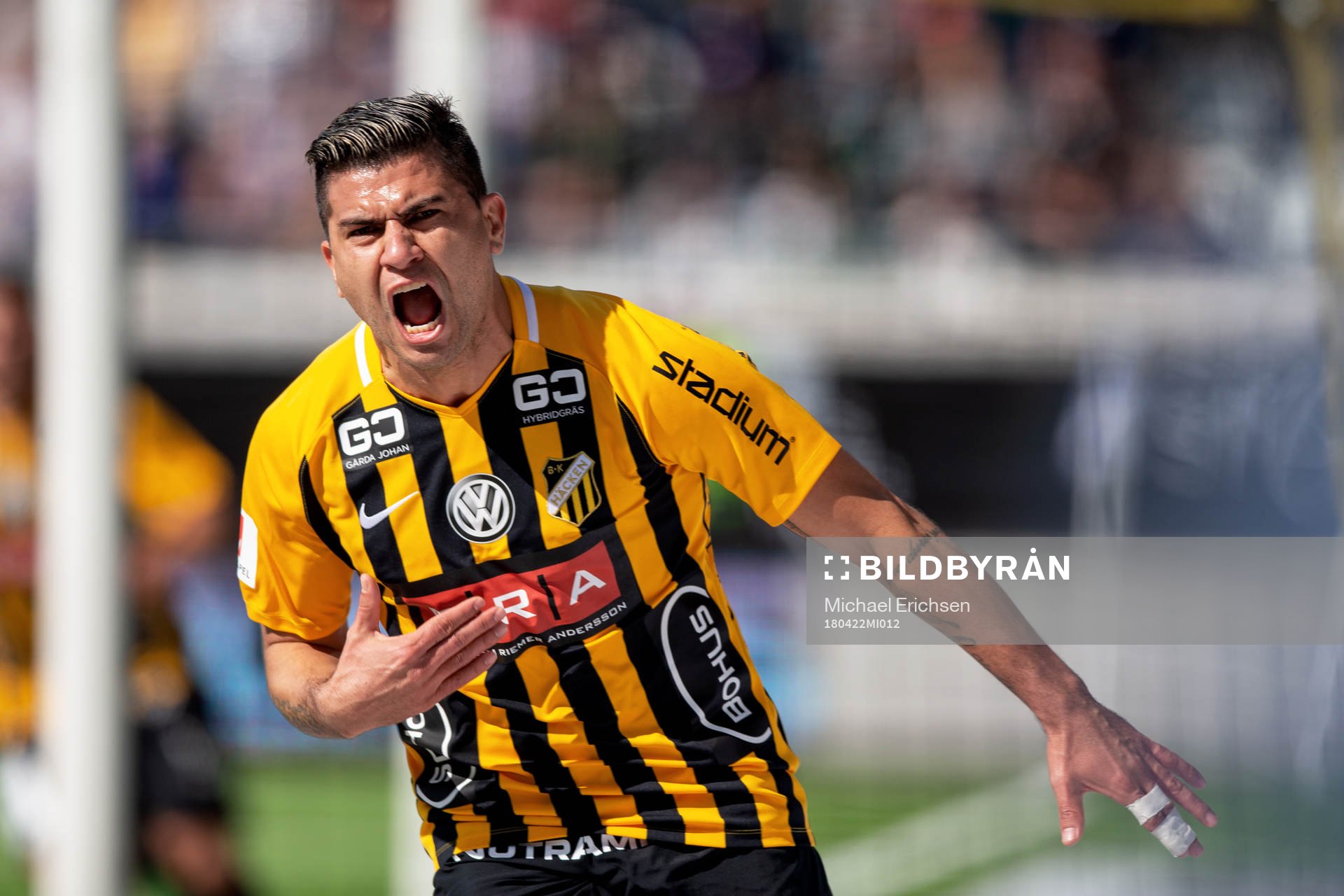 Häckens Paulinho jublar