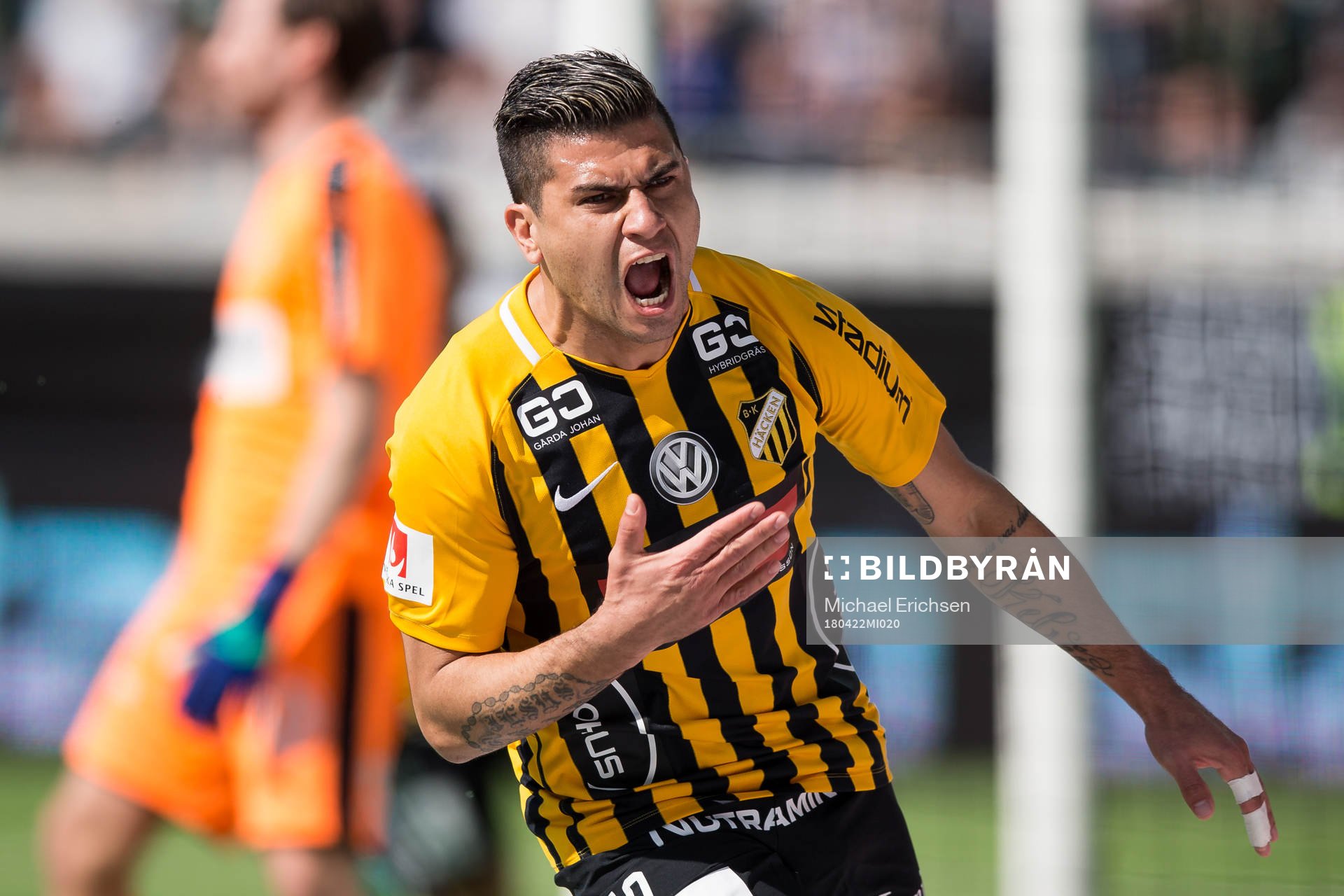 Häckens Paulinho jublar