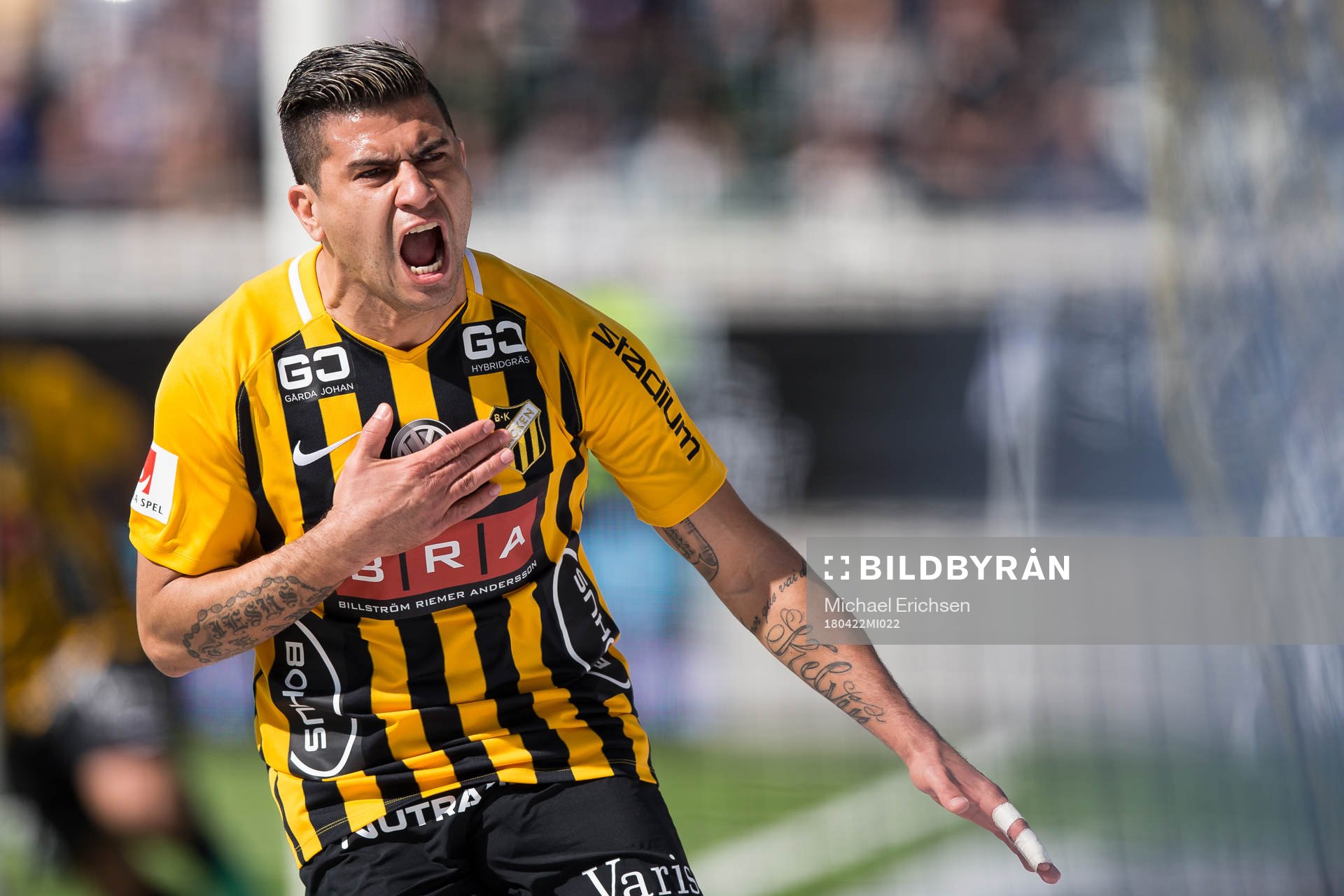 Häckens Paulinho jublar