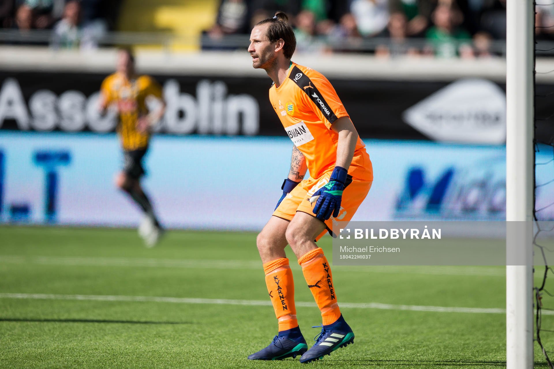 Hammarbys målvakt Johan Wiland