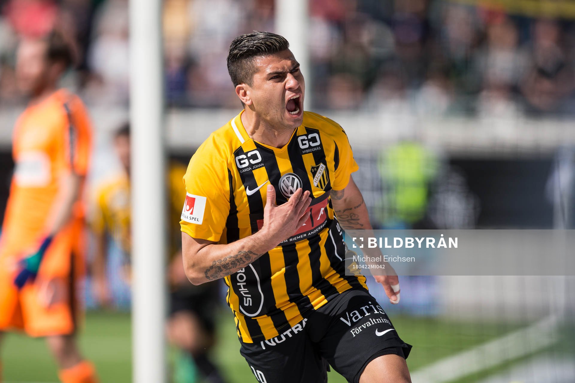 Häckens Paulinho jublar