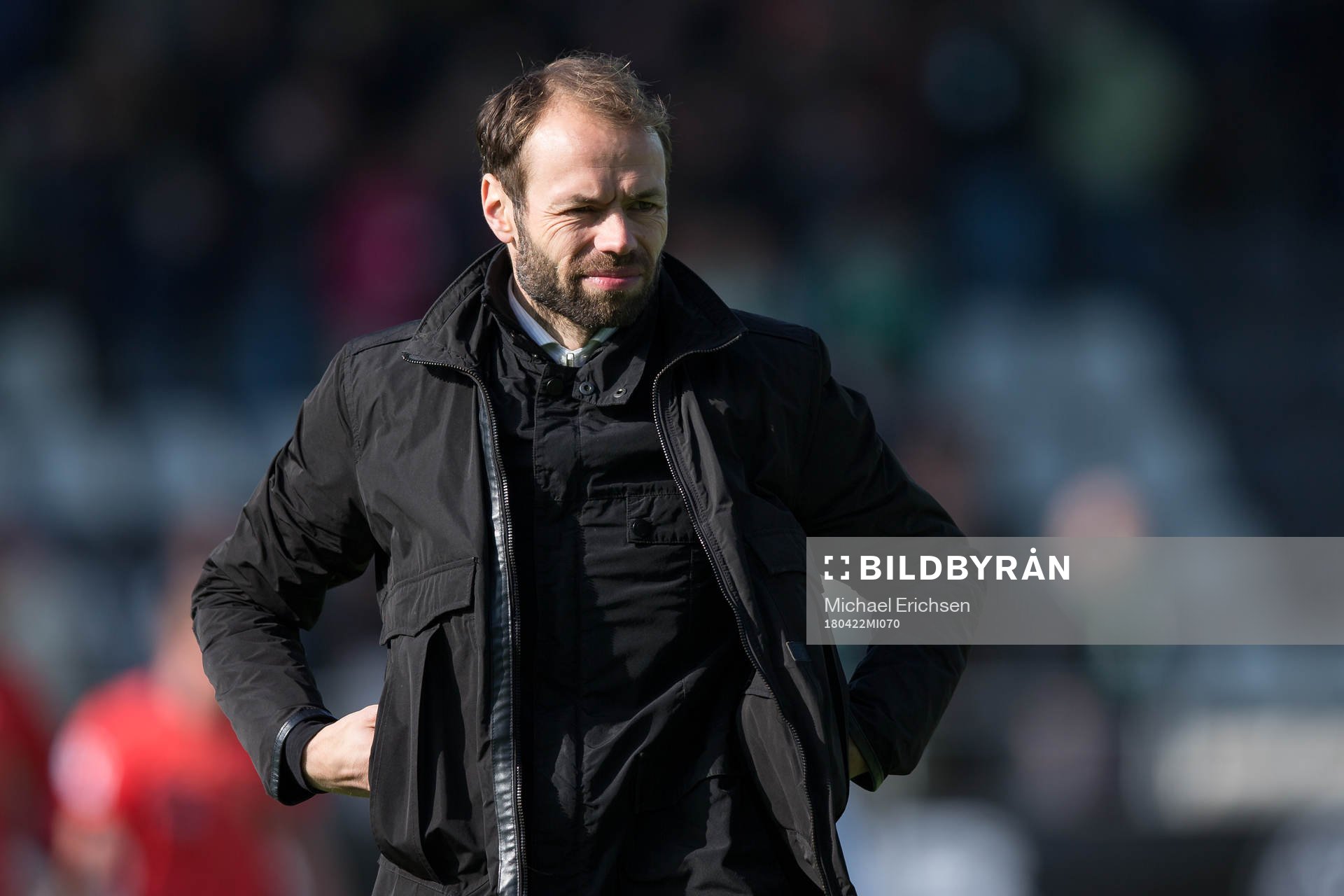 Häckens tränare Andreas Alm