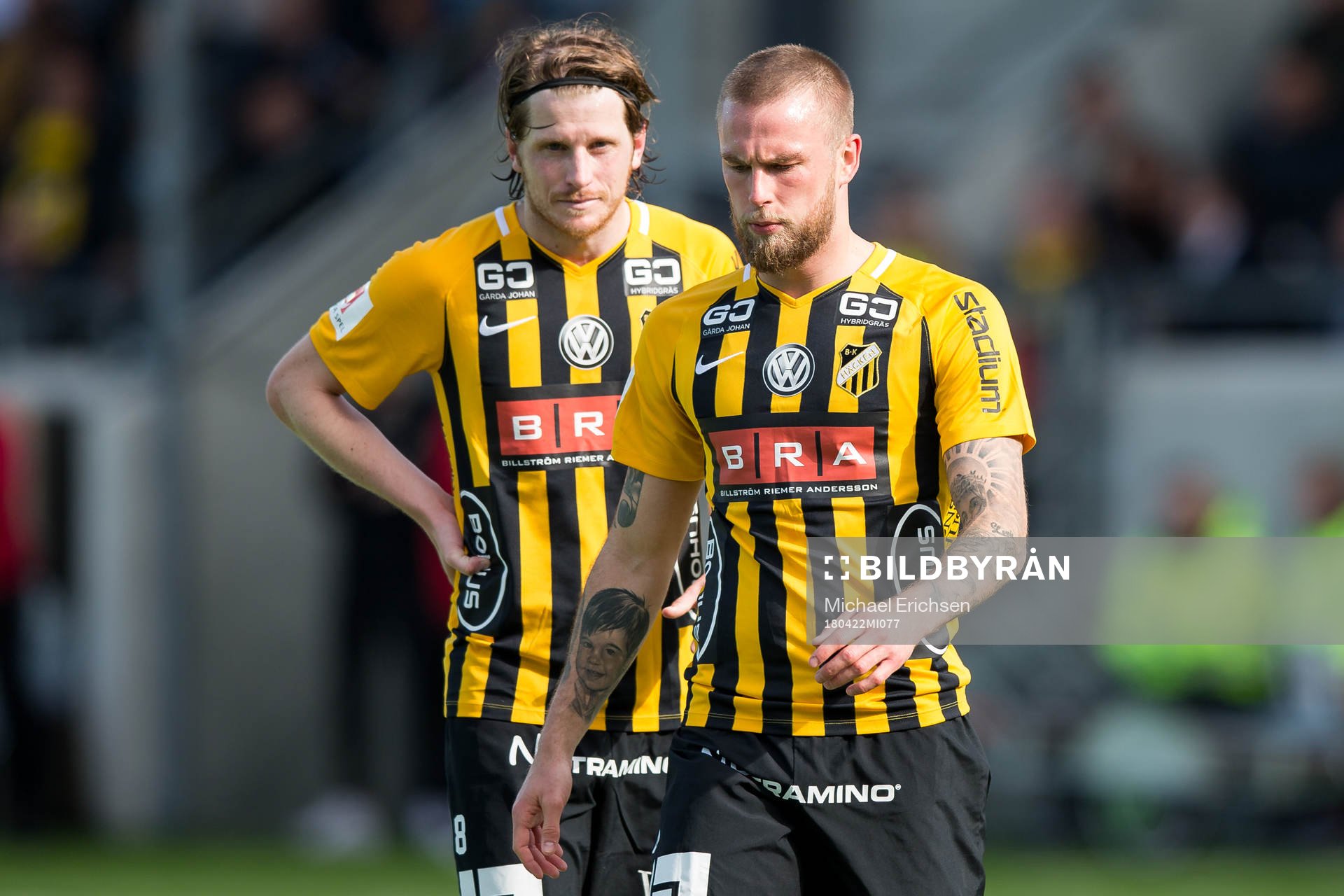 Häckens Erik Friberg och Alexander Faltsetas