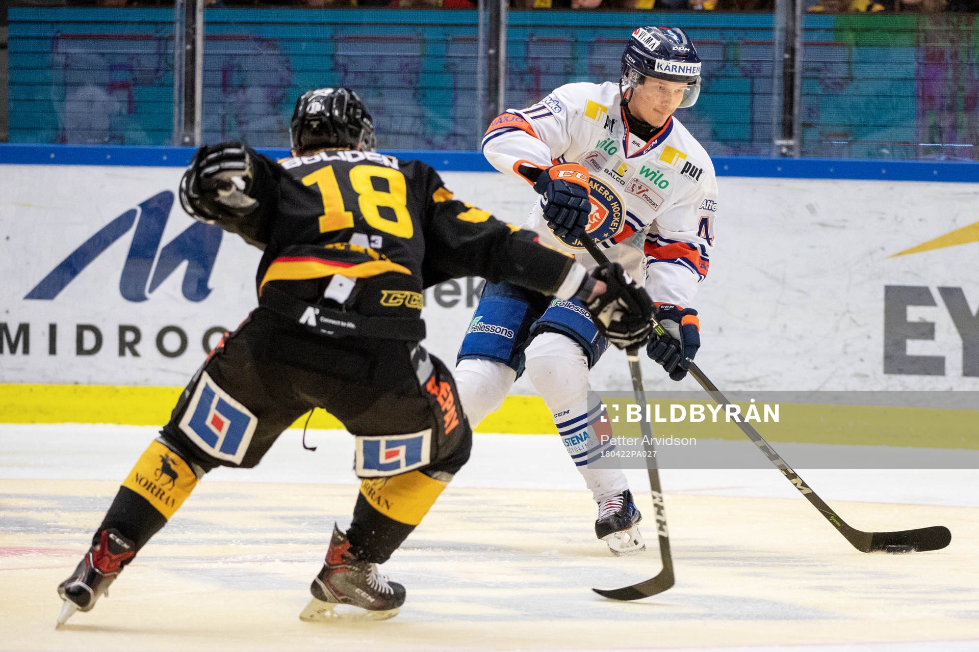 Växjös Elias Pettersson och Skellefteås Pontus