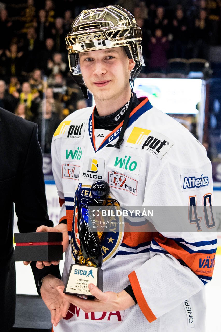 Växjös Elias Pettersson tilldelas priset för Mest