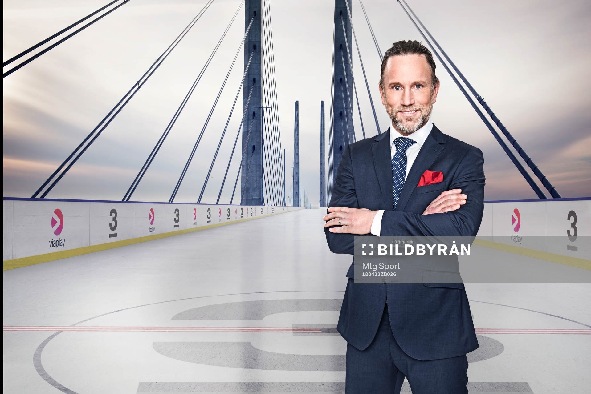 På denna handoutbild från MTG Sport