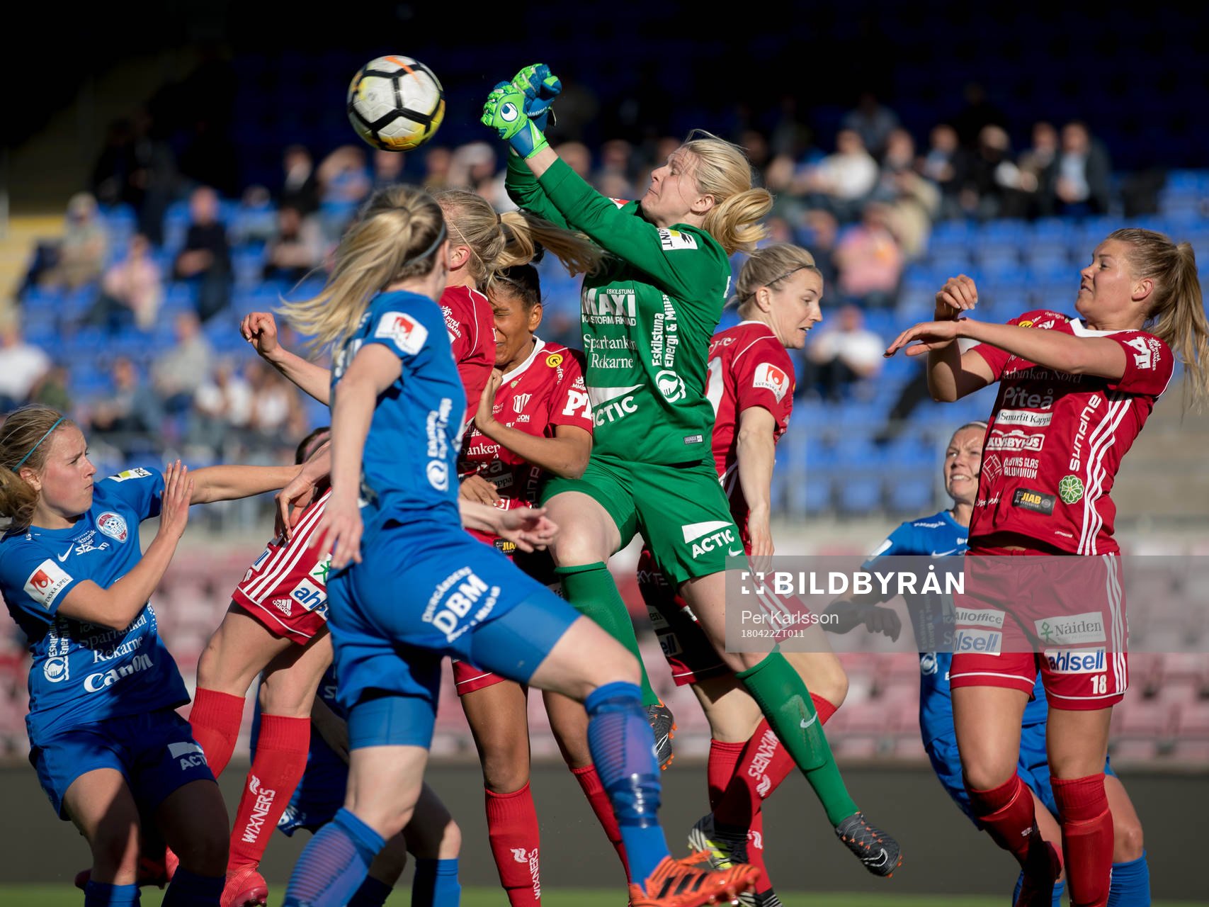 Situation i Eskilstunas straffområde där målvakt Emelie