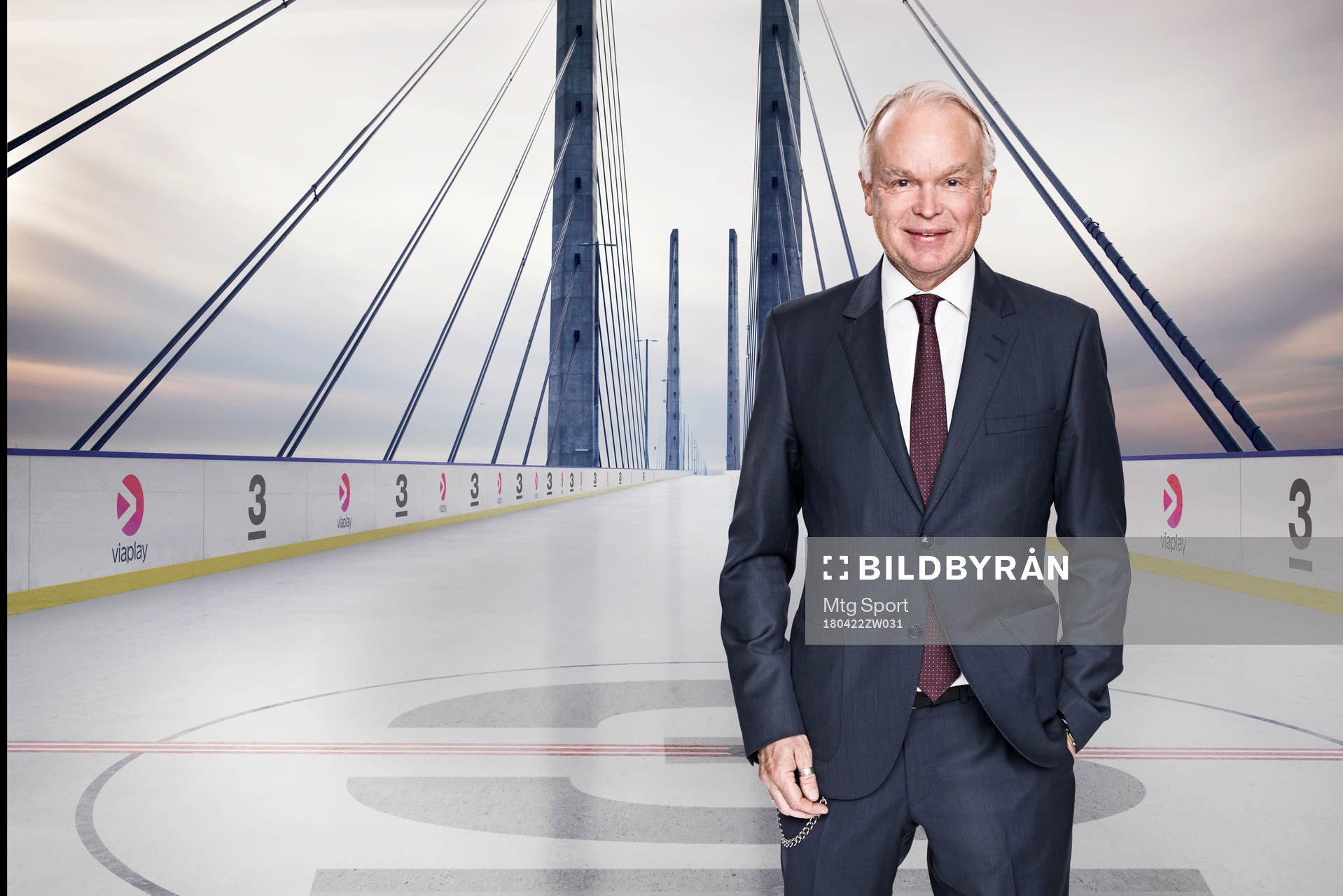På denna handoutbild från MTG Sport