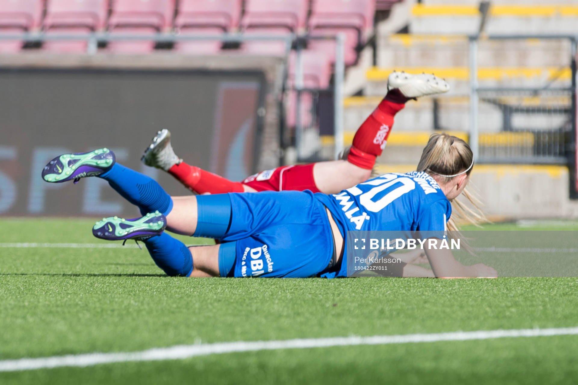 straffsituationen där Eskilstunas Cajsa Åkerberg drar ner