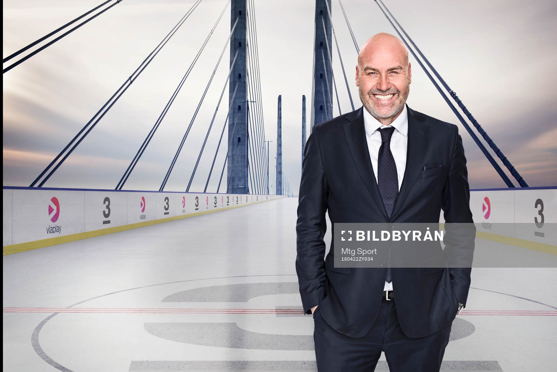 På denna handoutbild från MTG Sport