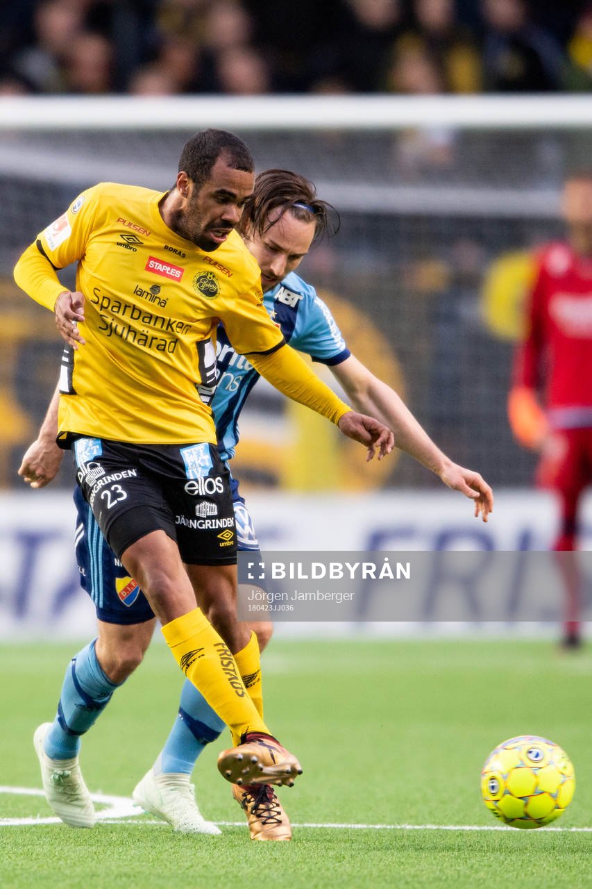 Elfsborgs Alex Dyer och Djurgårdens Kevin Walker