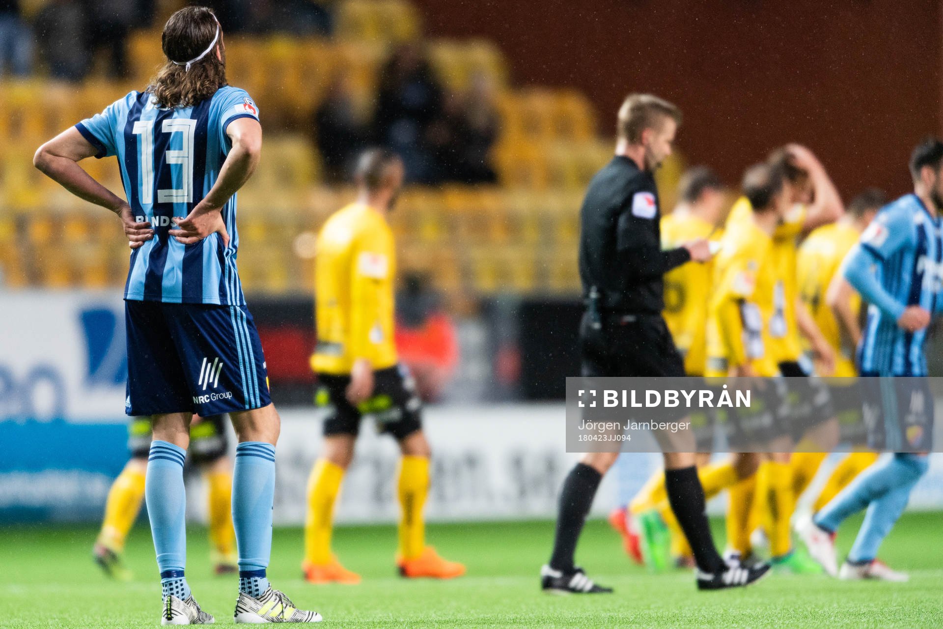 Djurgårdens Jonas Olsson deppar