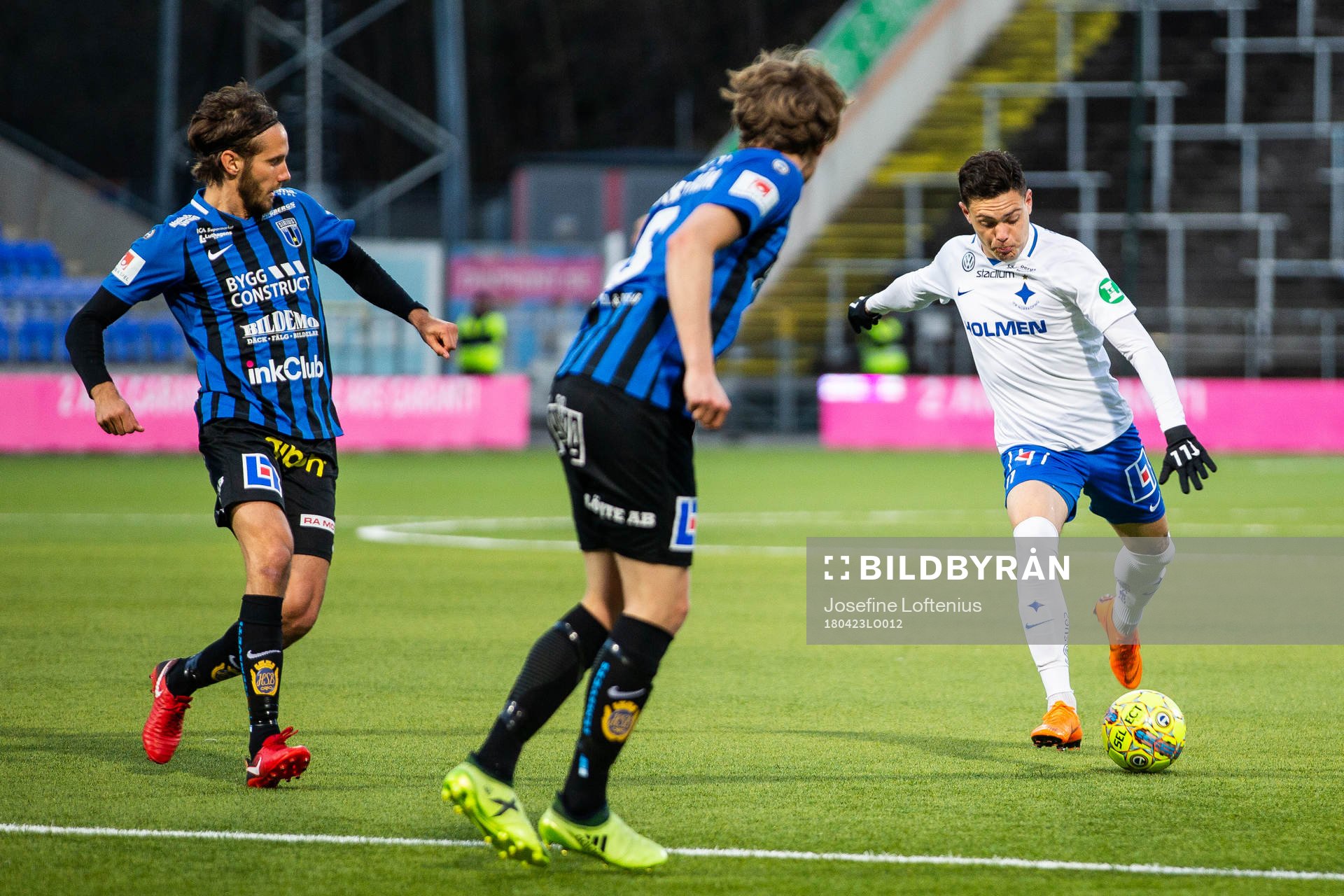 Norrköpings David Moberg Karlsson gör 1-0-målet