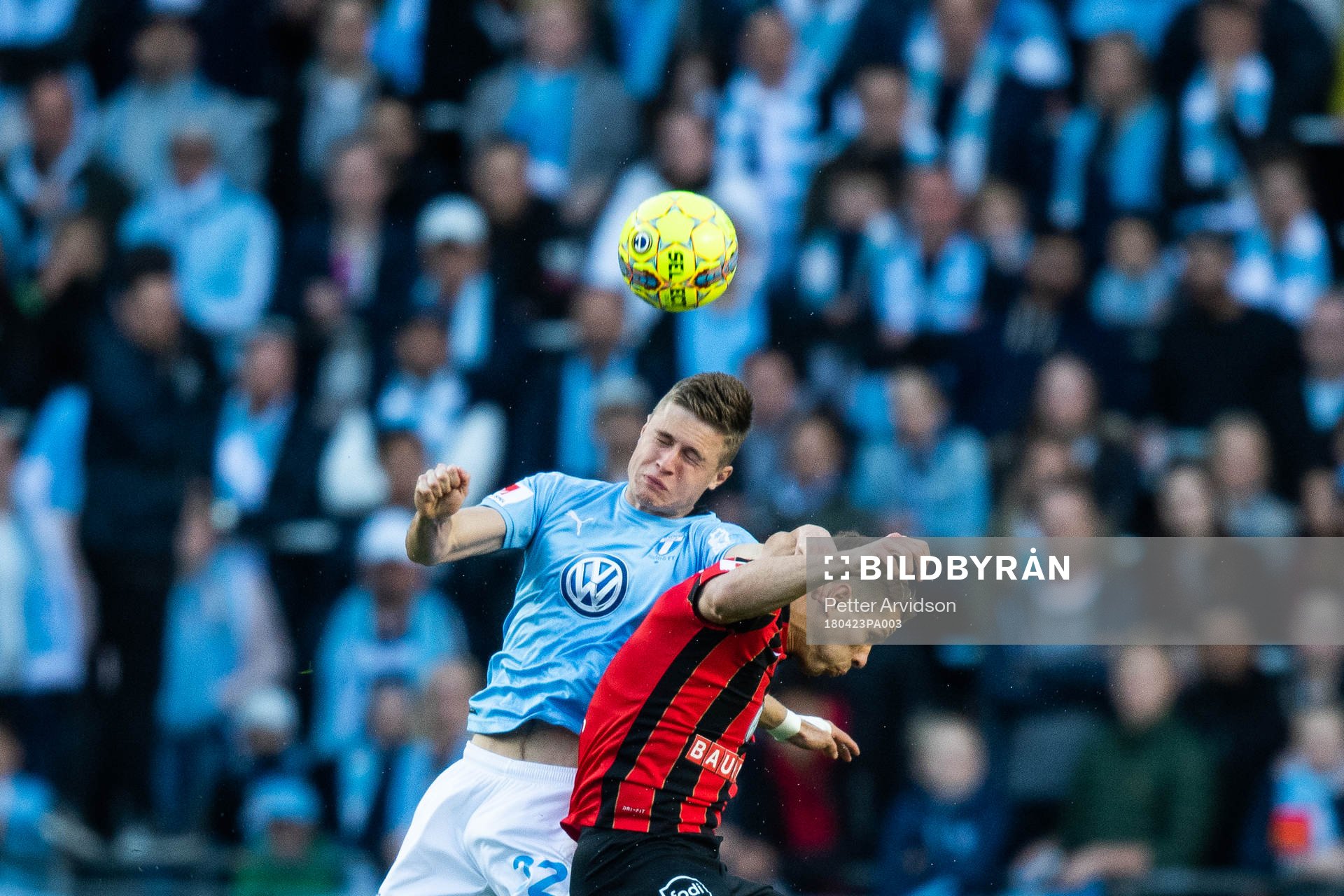 Malmö FFs Mattias Svanberg och Brommapojkarnas Bajram