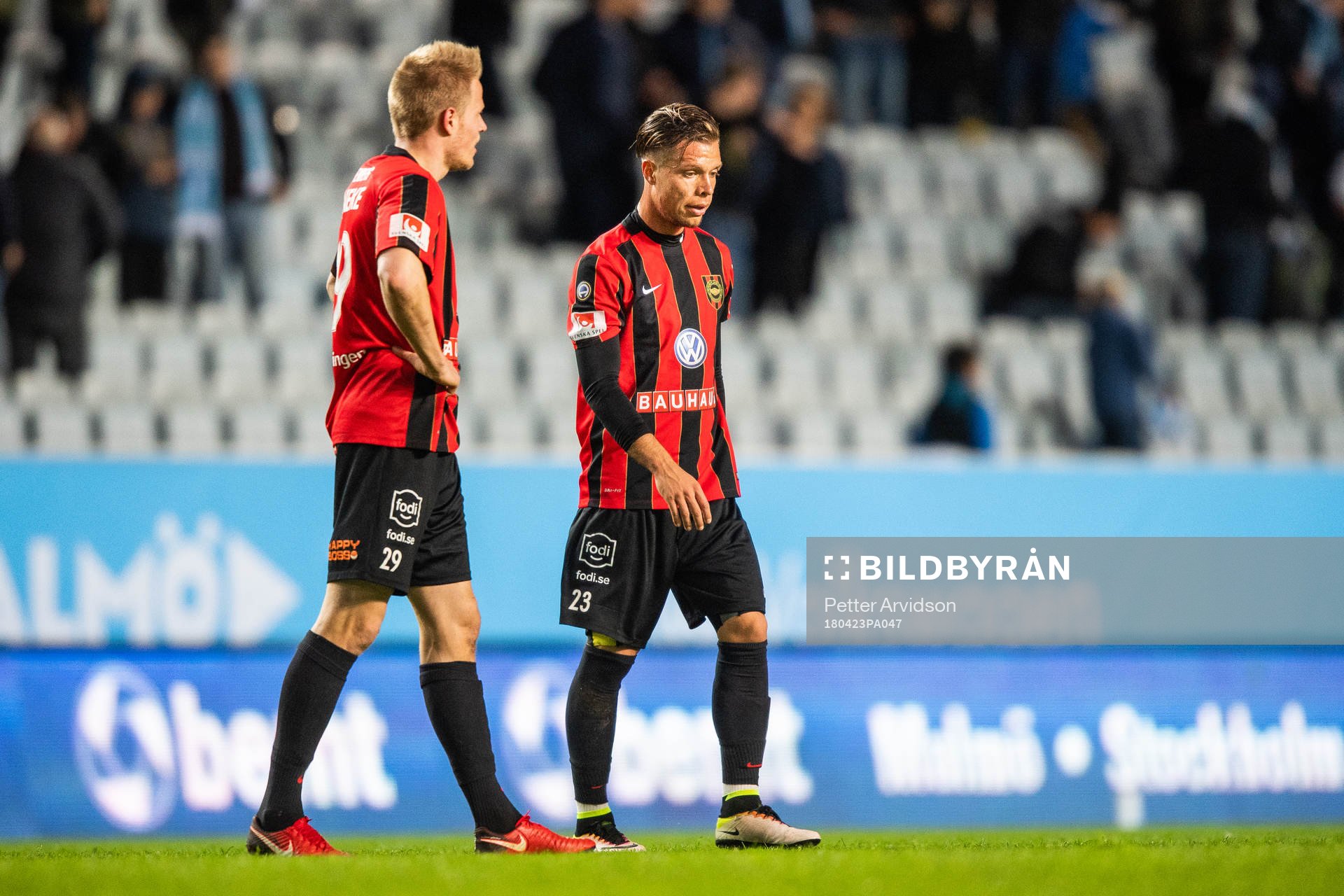Brommapojkarnas Erik Figueroa deppar