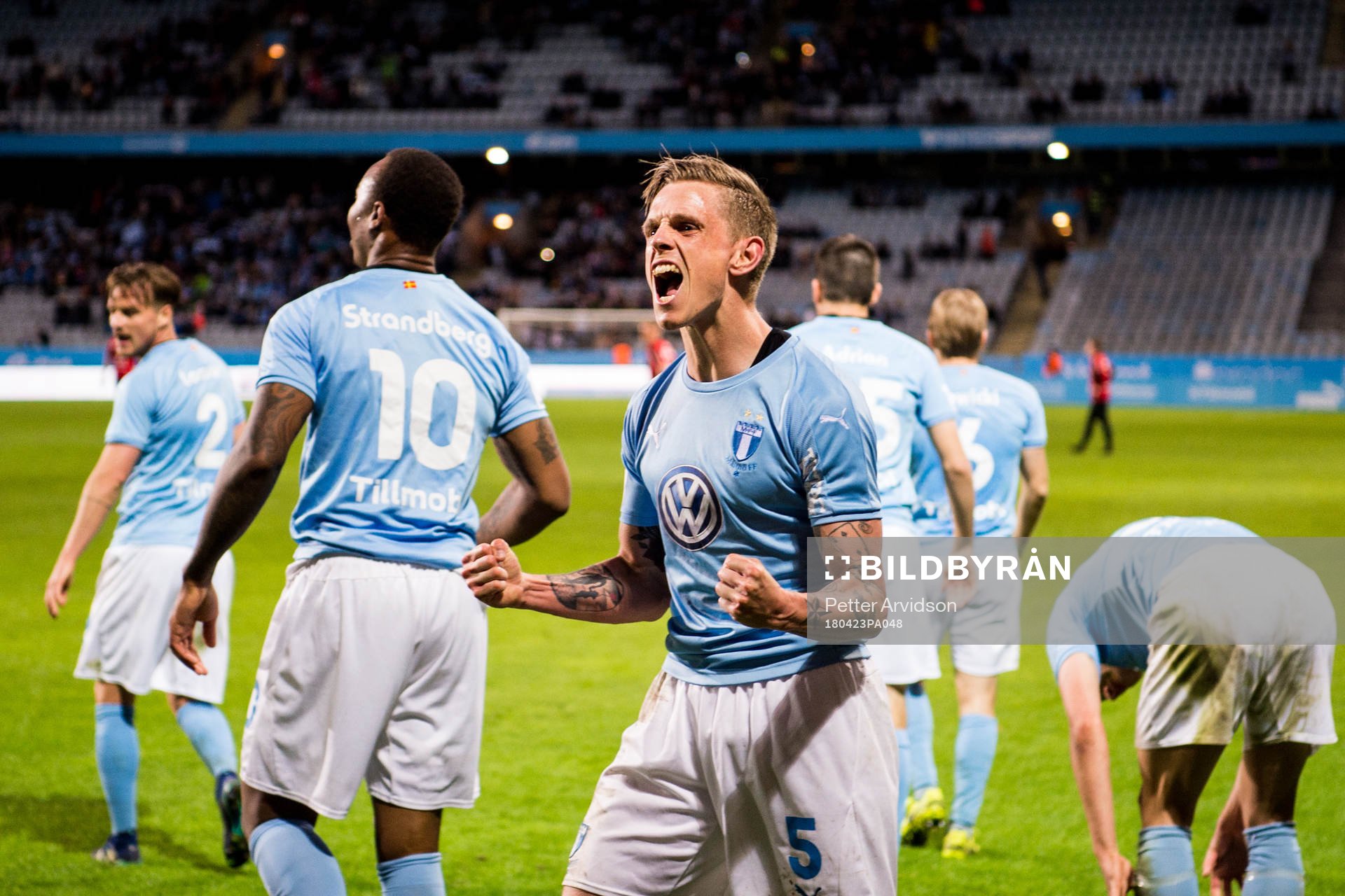 Malmö FFs Sören Rieks jublar