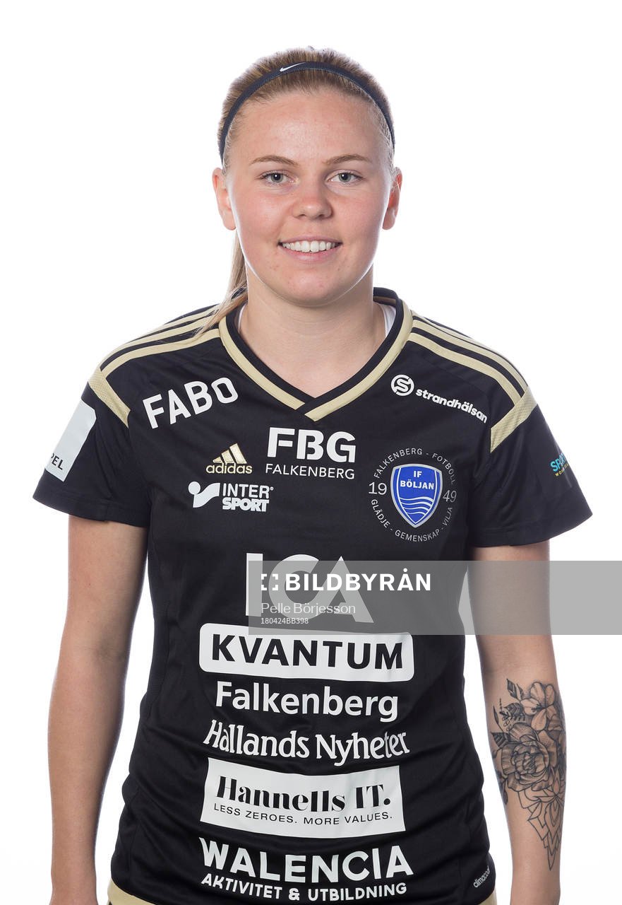 Böljans Ida Lindqvist poserar för ett porträtt den 24 april 2018 i Falkenberg.
