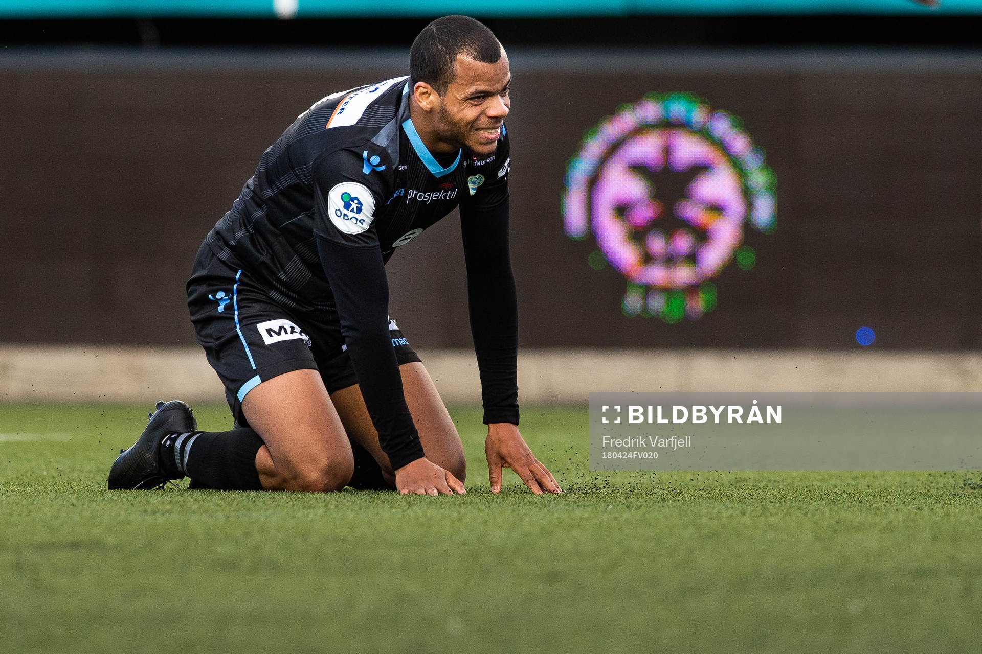 Erixon Danso of Sandnes Ulf looks dejected