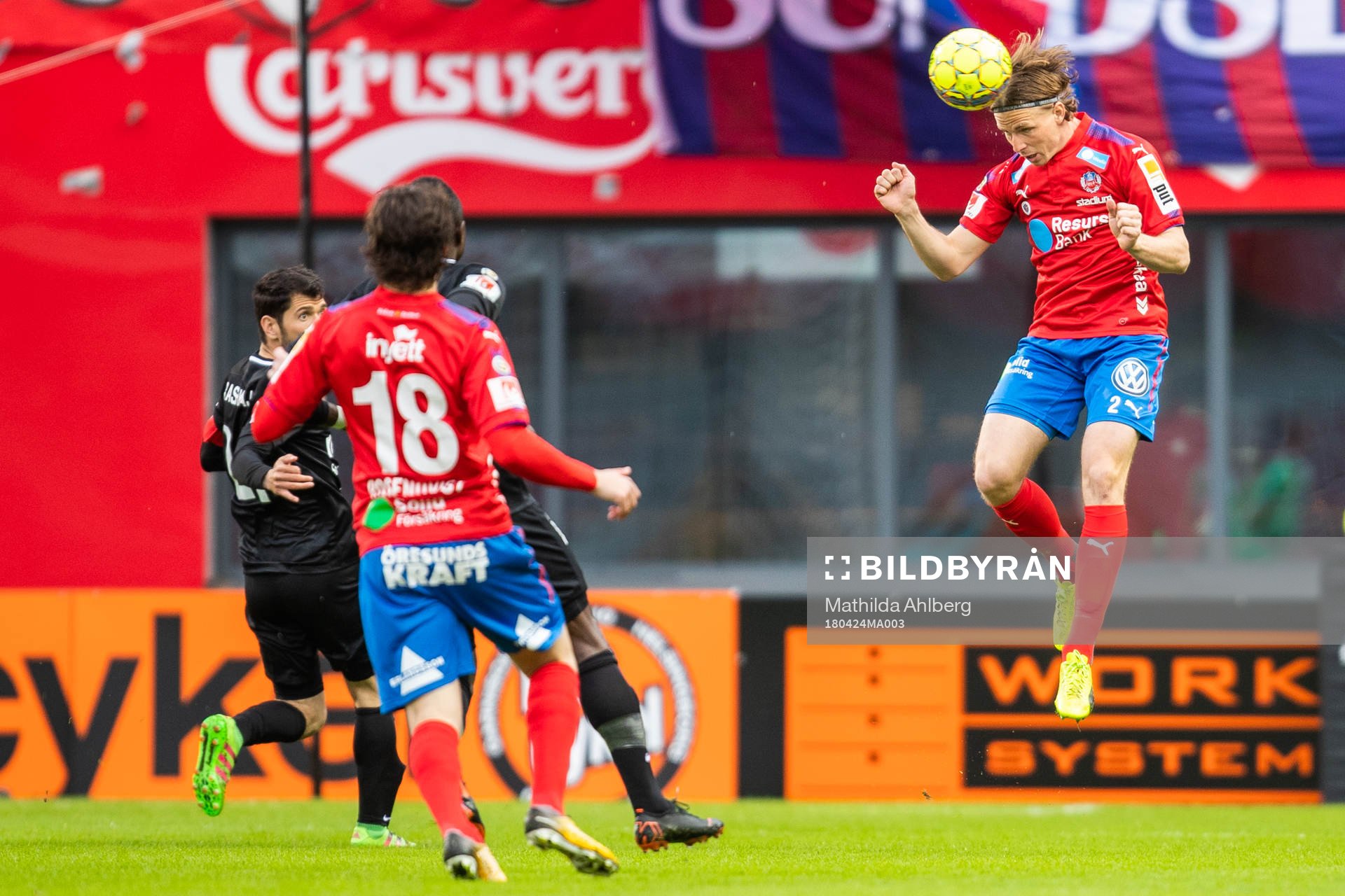 Helsingborgs Carl Johansson nickar