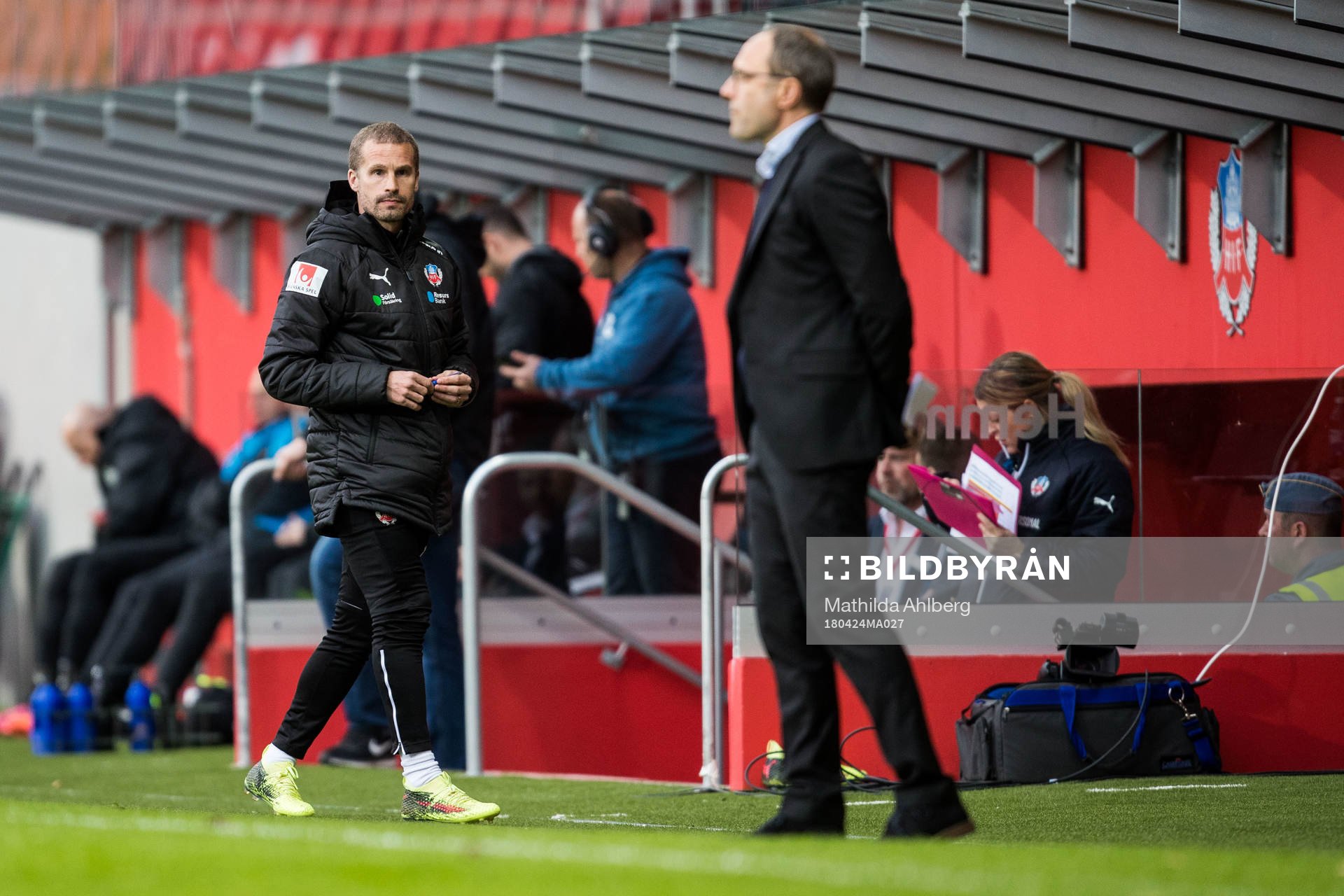 Helsingborgs assisterande tränare Christoffer Andersson