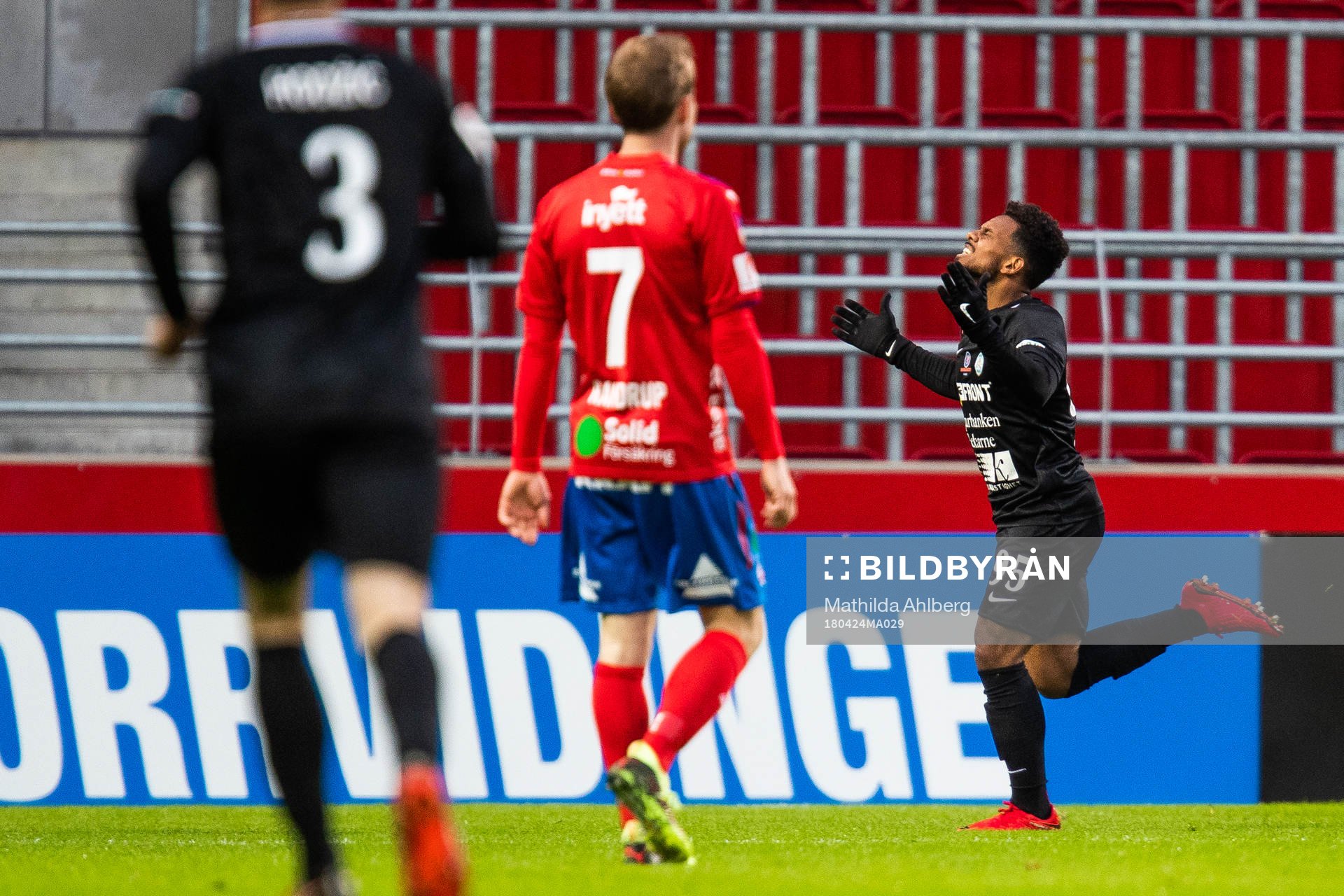 AFC Eskilstunas Kermit Romeo Erasmus jublar
