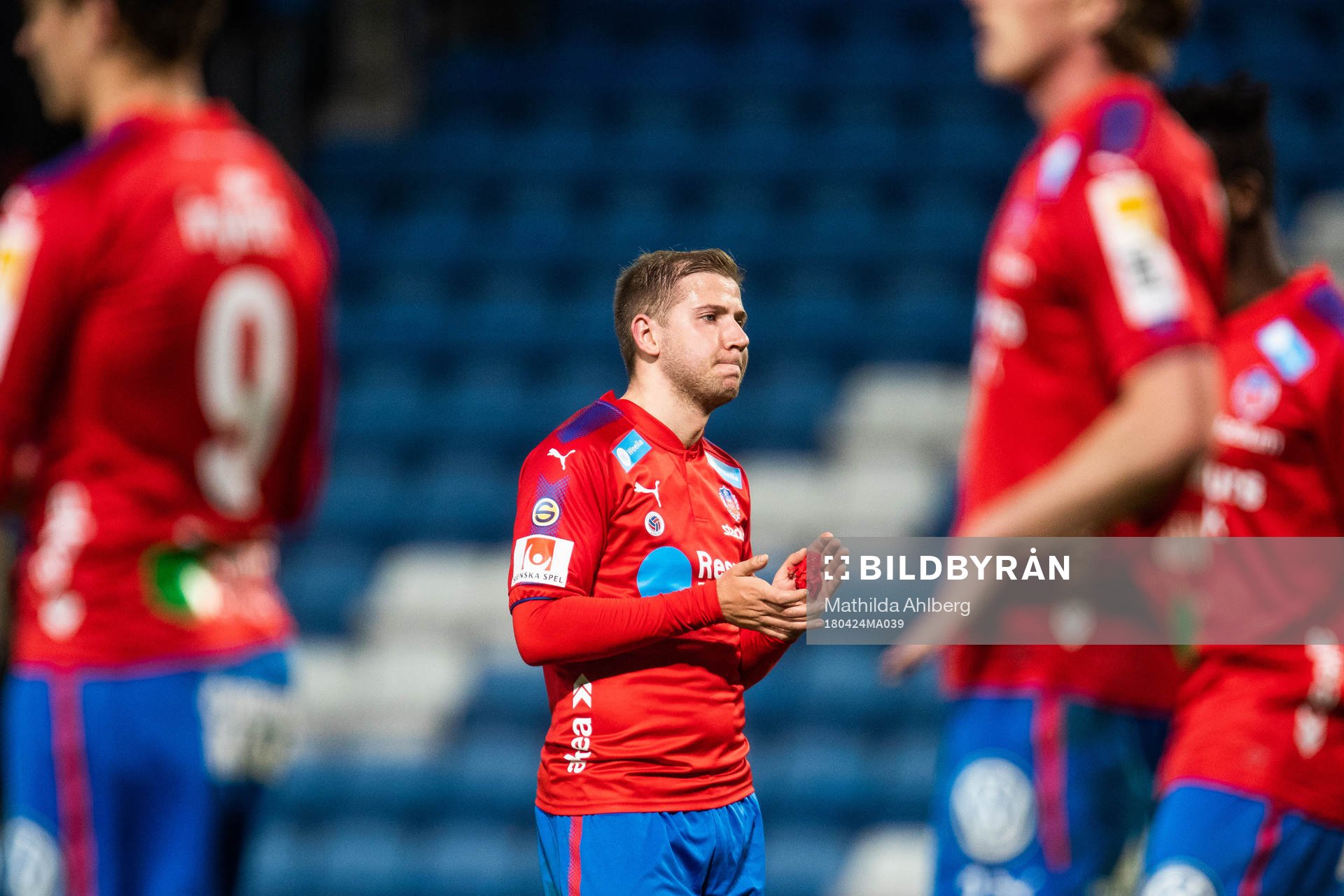 Helsingborgs Darijan Bojanic deppar
