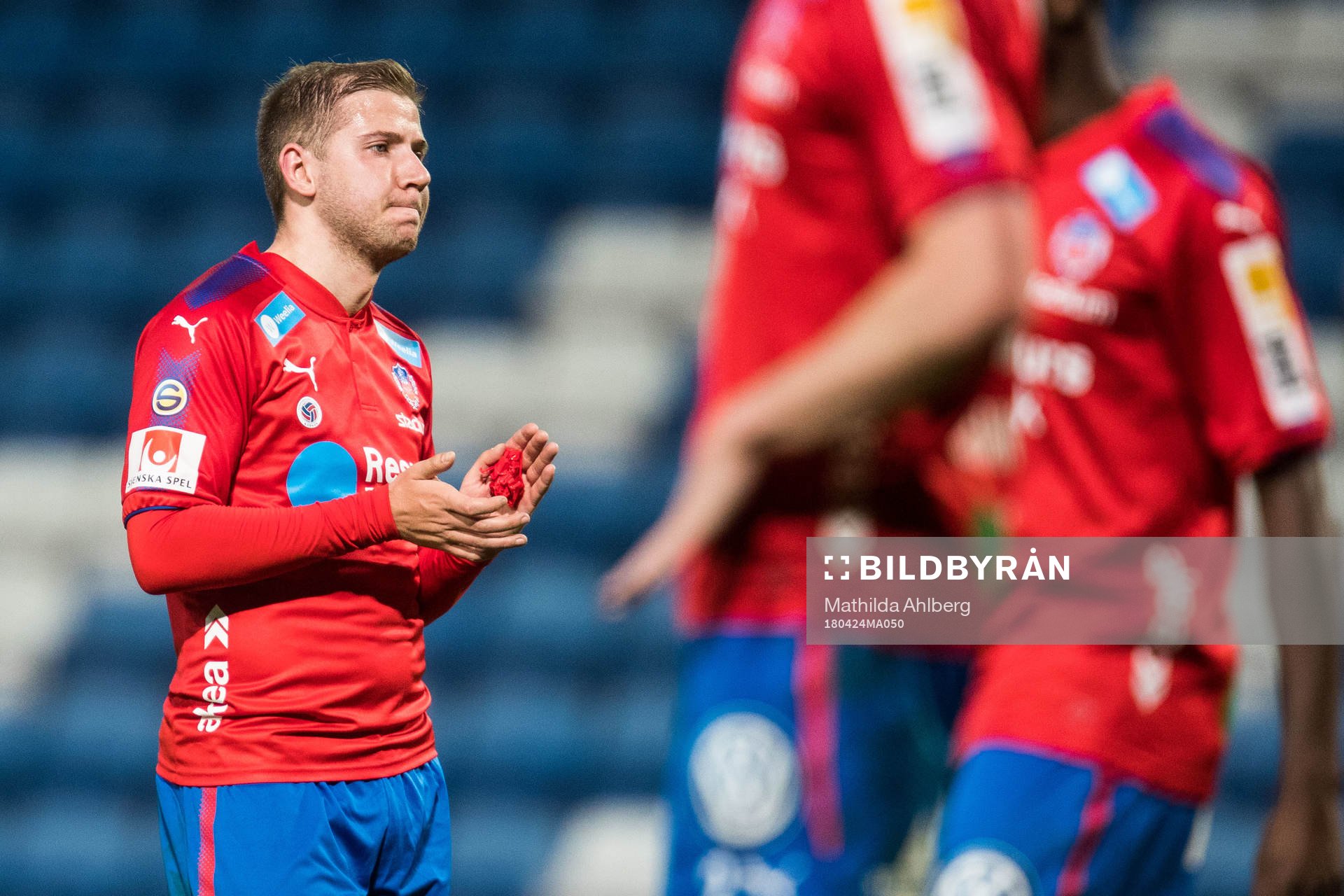 Helsingborgs Darijan Bojanic deppar