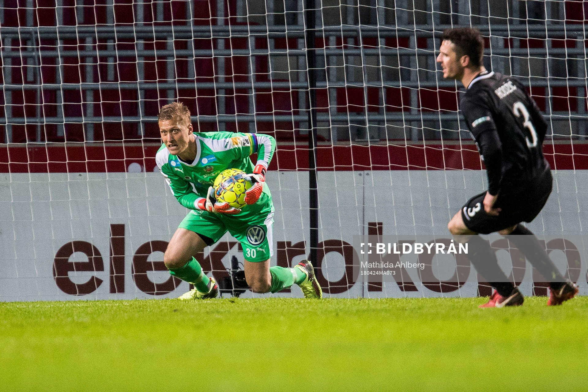 Helsingborgs målvakt Pär Hansson