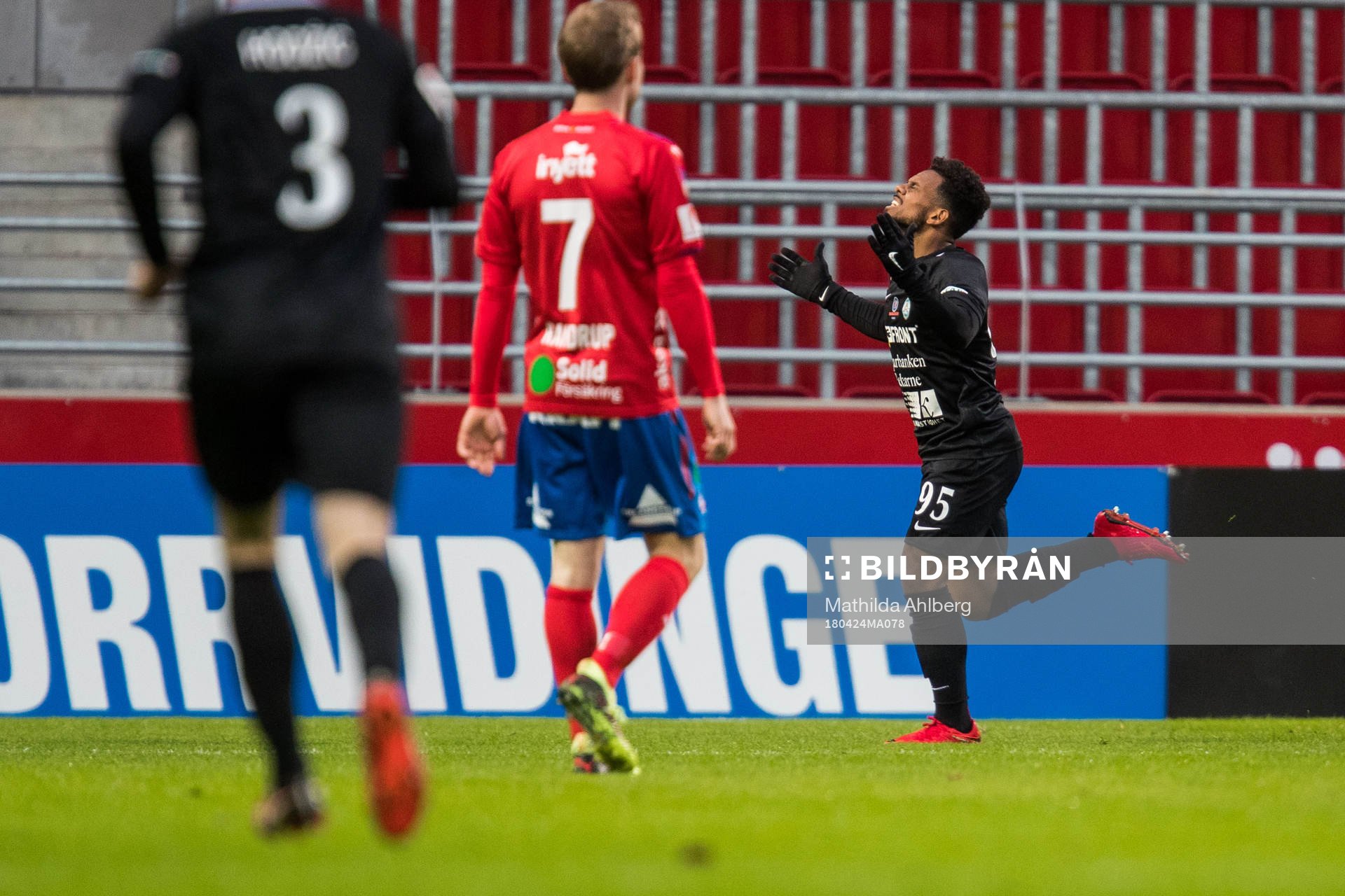 AFC Eskilstunas Kermit Romeo Erasmus jublar