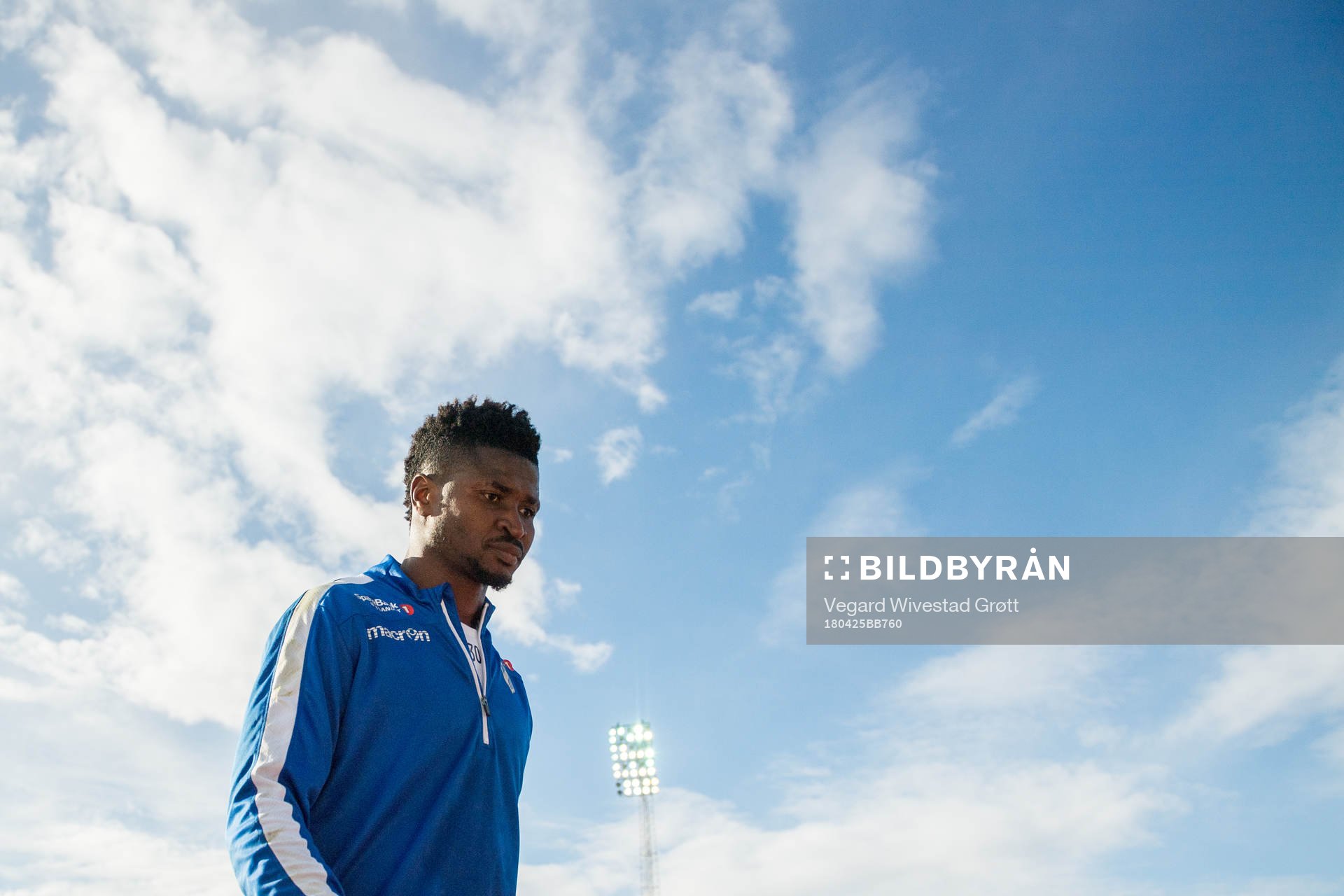 Goalkeeper Mandé Sayouba of Stabæk