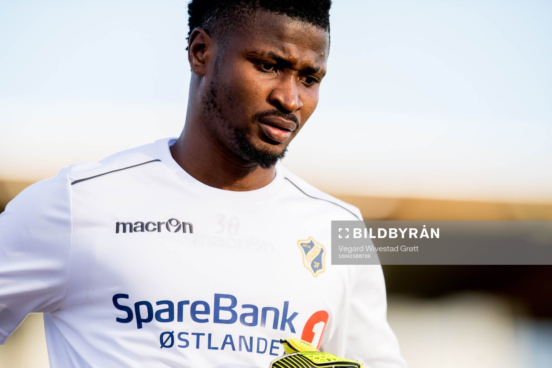 Goalkeeper Mandé Sayouba of Stabæk