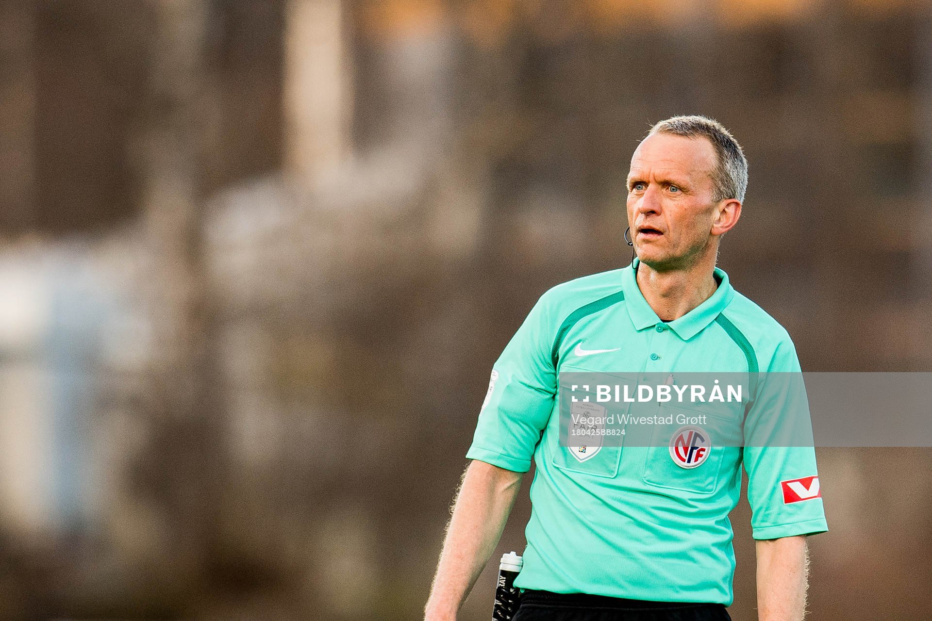 Referee Tommy Skjerven