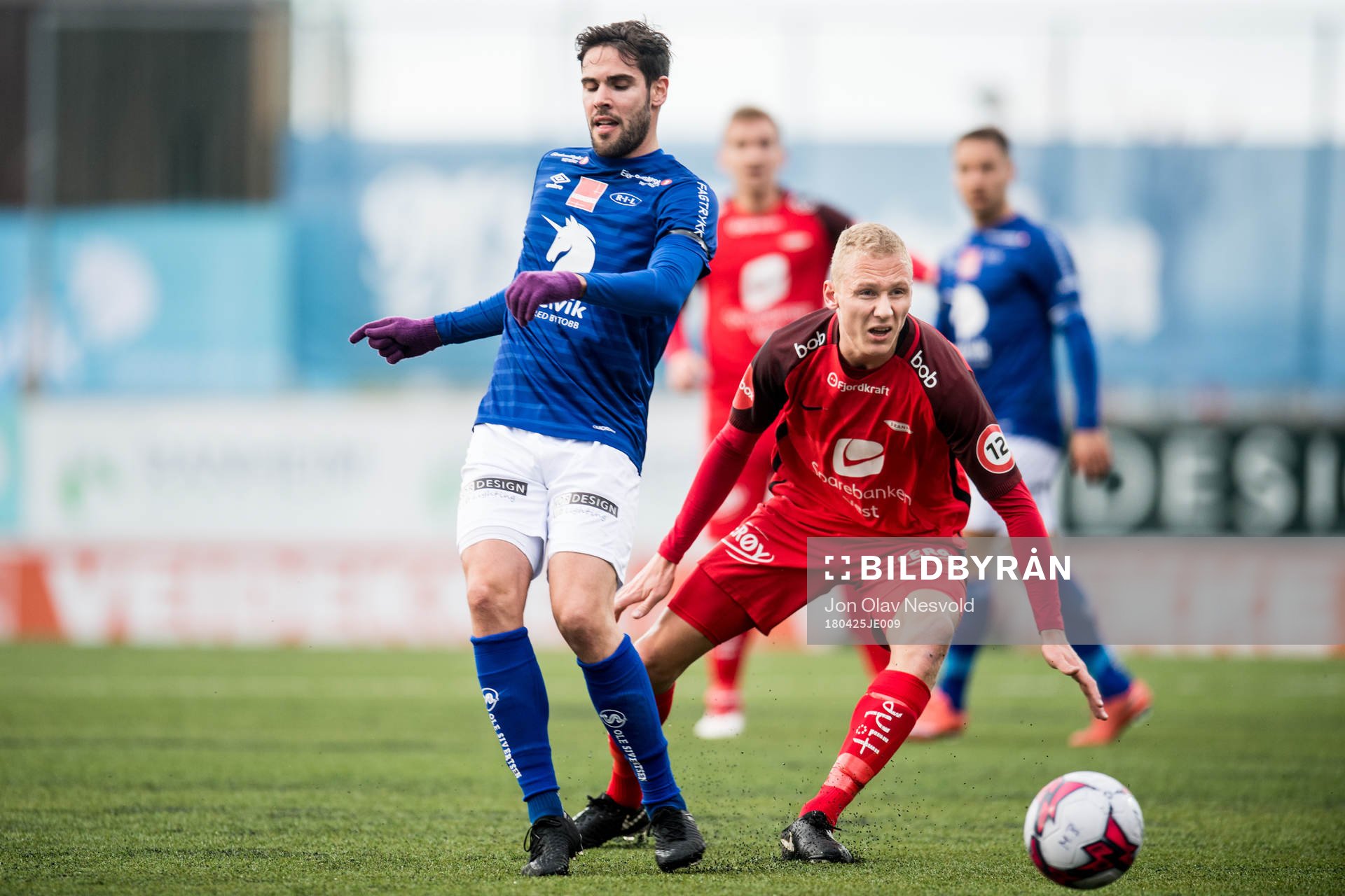 Eirik Valla Dønnem of Ranheim and Kristoffer Barmen of