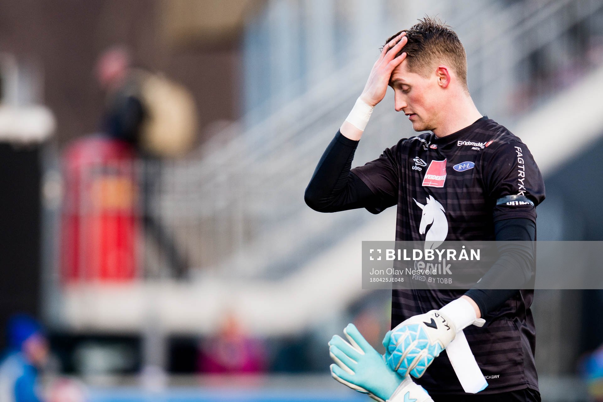 Goalkeeper Even Barli of Ranheim