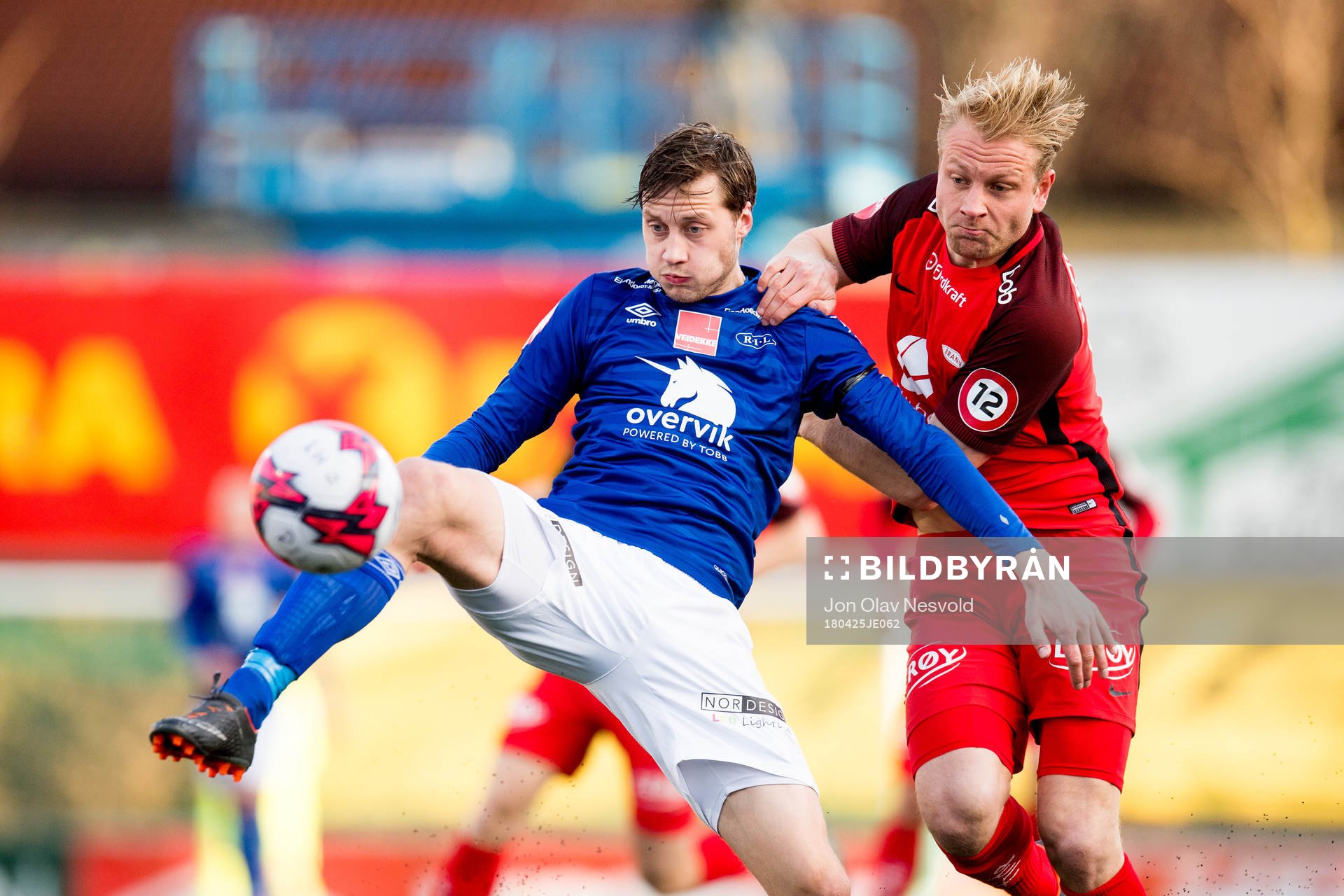 Daniel Kvande of Ranheim and Henrik Kjelsrud Johansen of