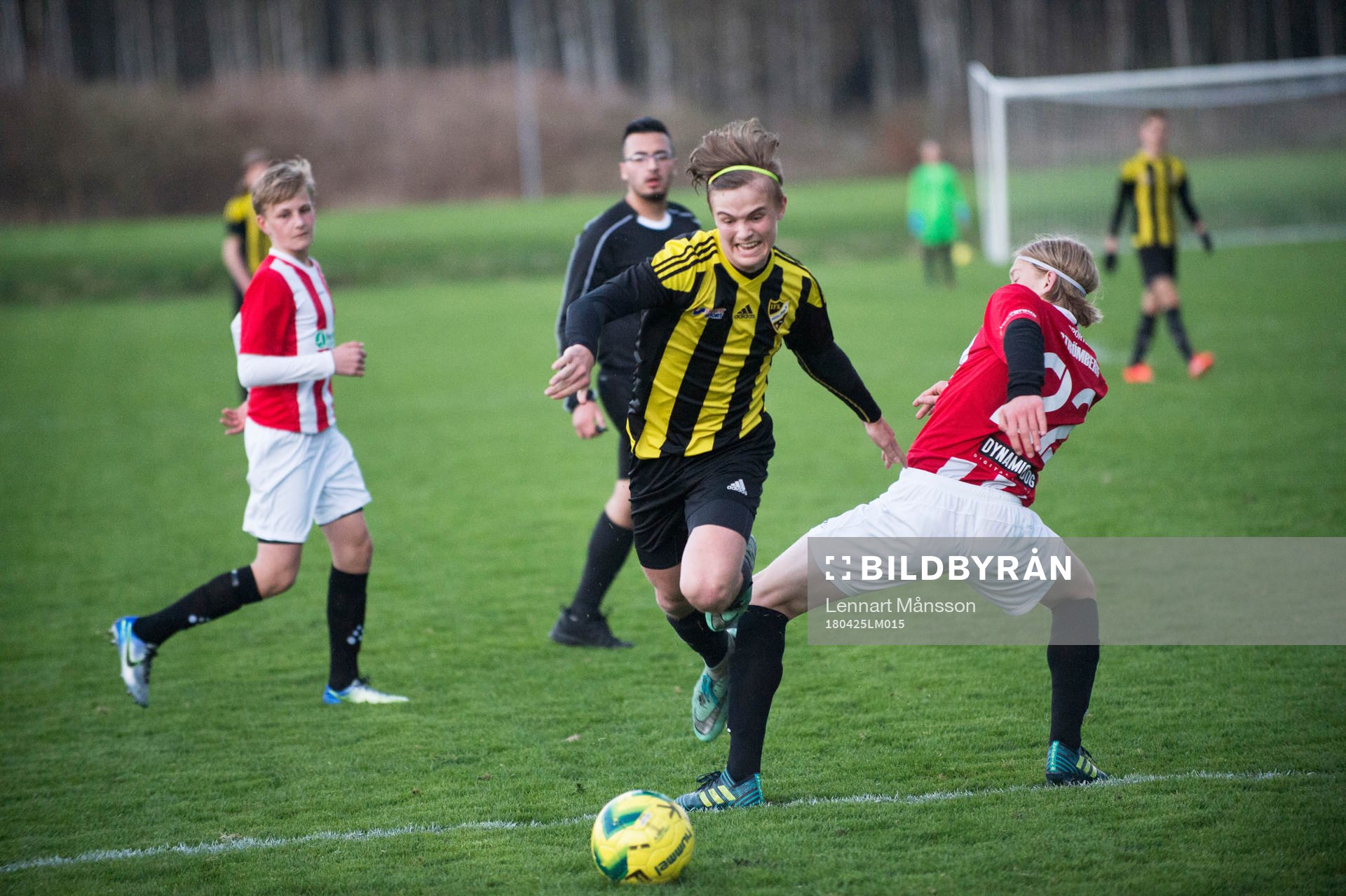 i matchen i DM för pojkar födda 2002 mellan IFK