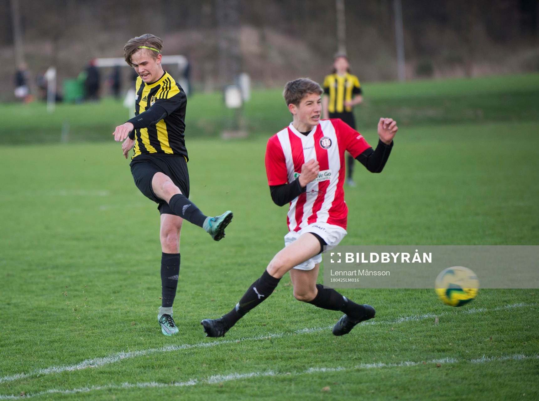 i matchen i DM för pojkar födda 2002 mellan IFK