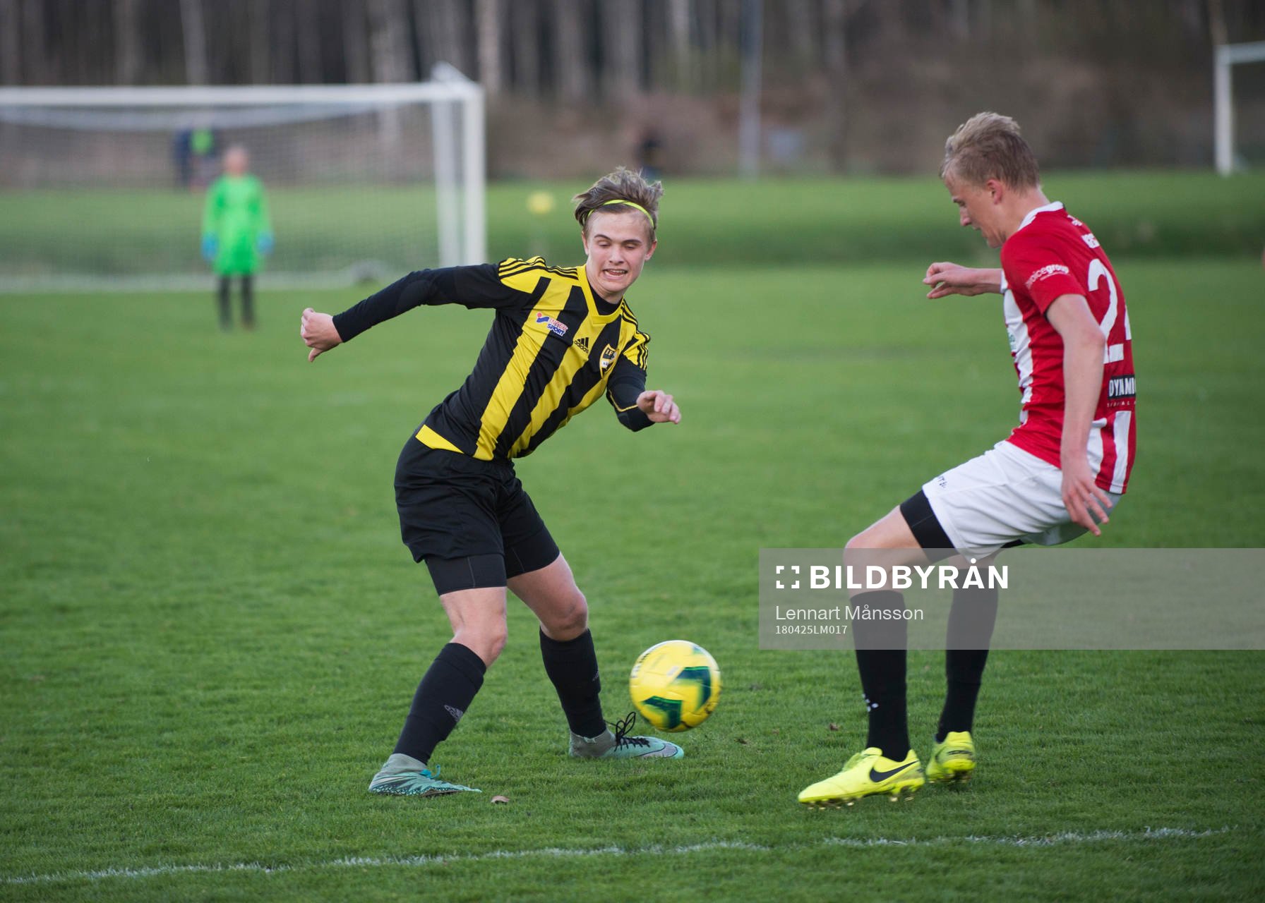 i matchen i DM för pojkar födda 2002 mellan IFK