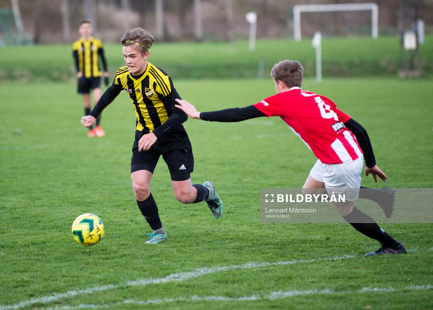 i matchen i DM för pojkar födda 2002 mellan IFK