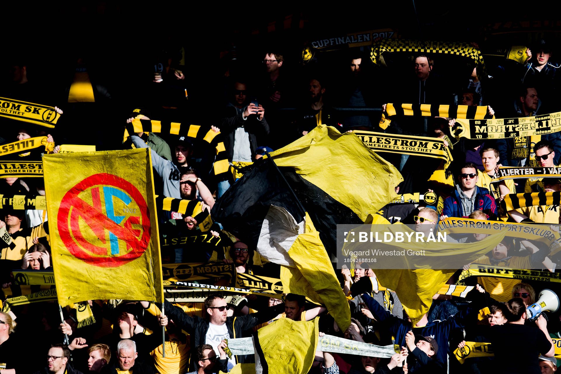 Supporters of Lillestrøm
