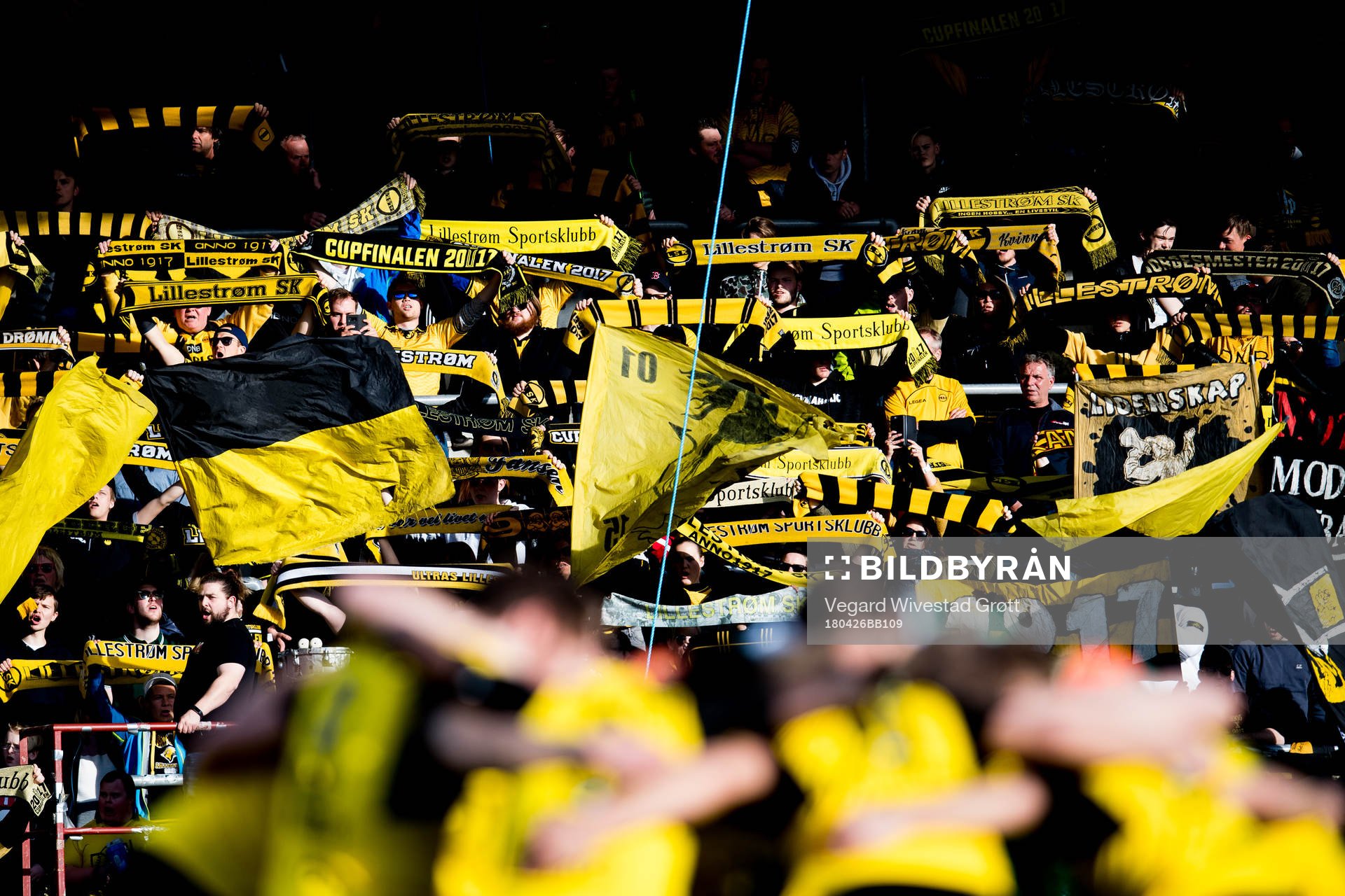 Supporters of Lillestrøm