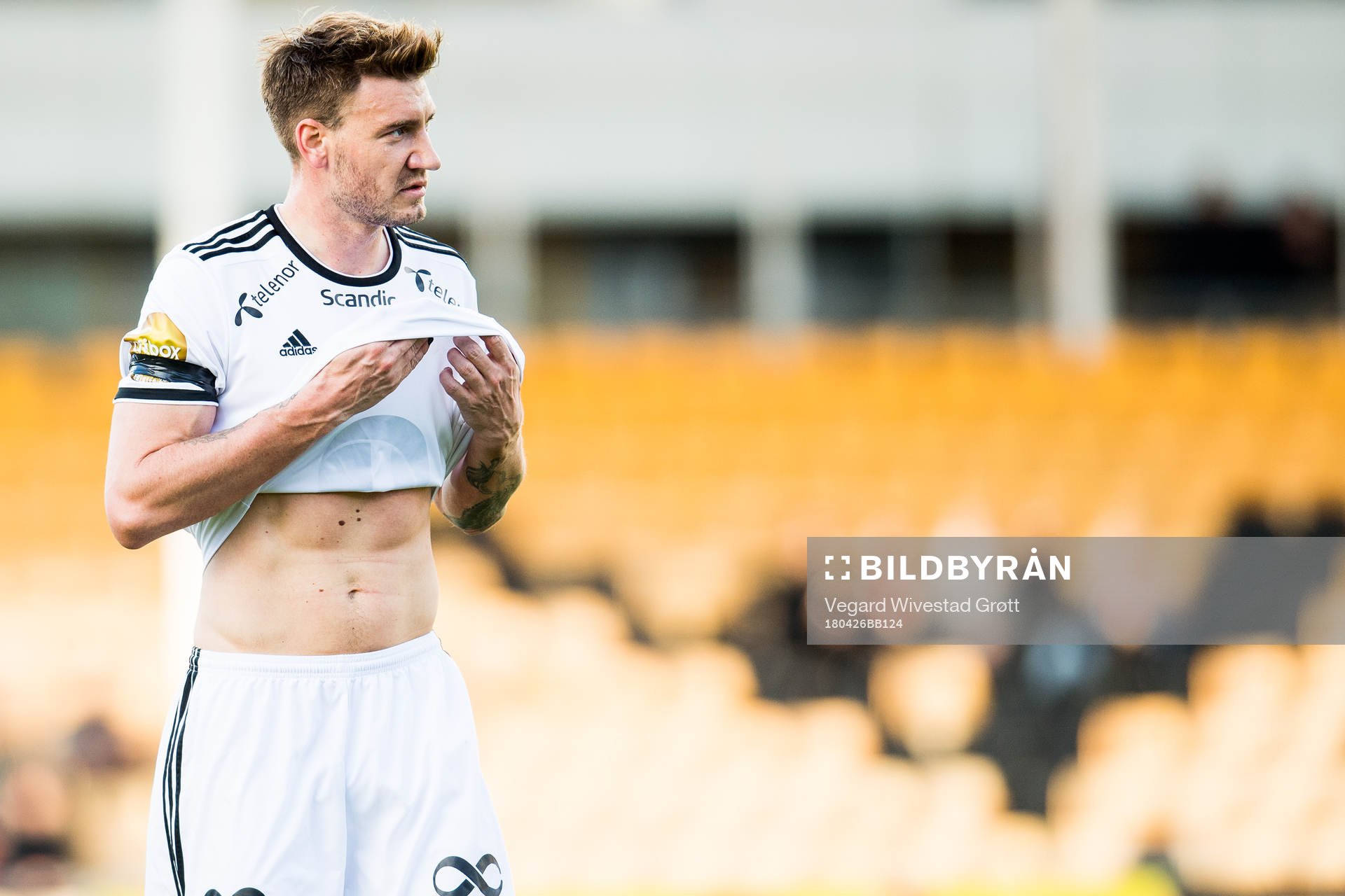 Nicklas Bendtner of Rosenborg
