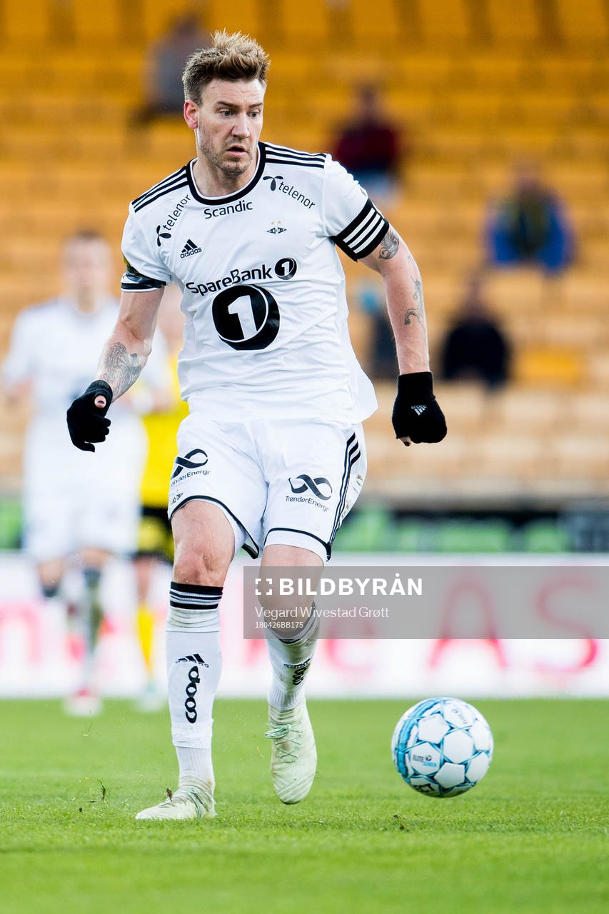 Nicklas Bendtner of Rosenborg