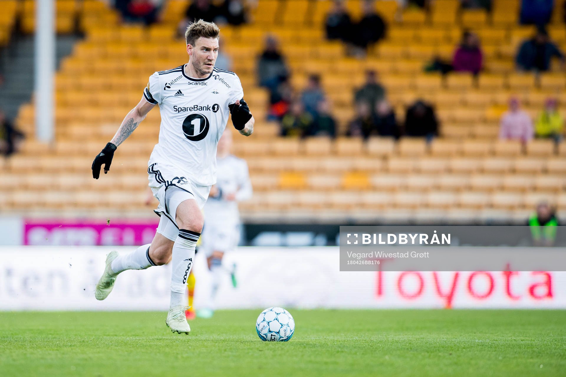 Nicklas Bendtner of Rosenborg