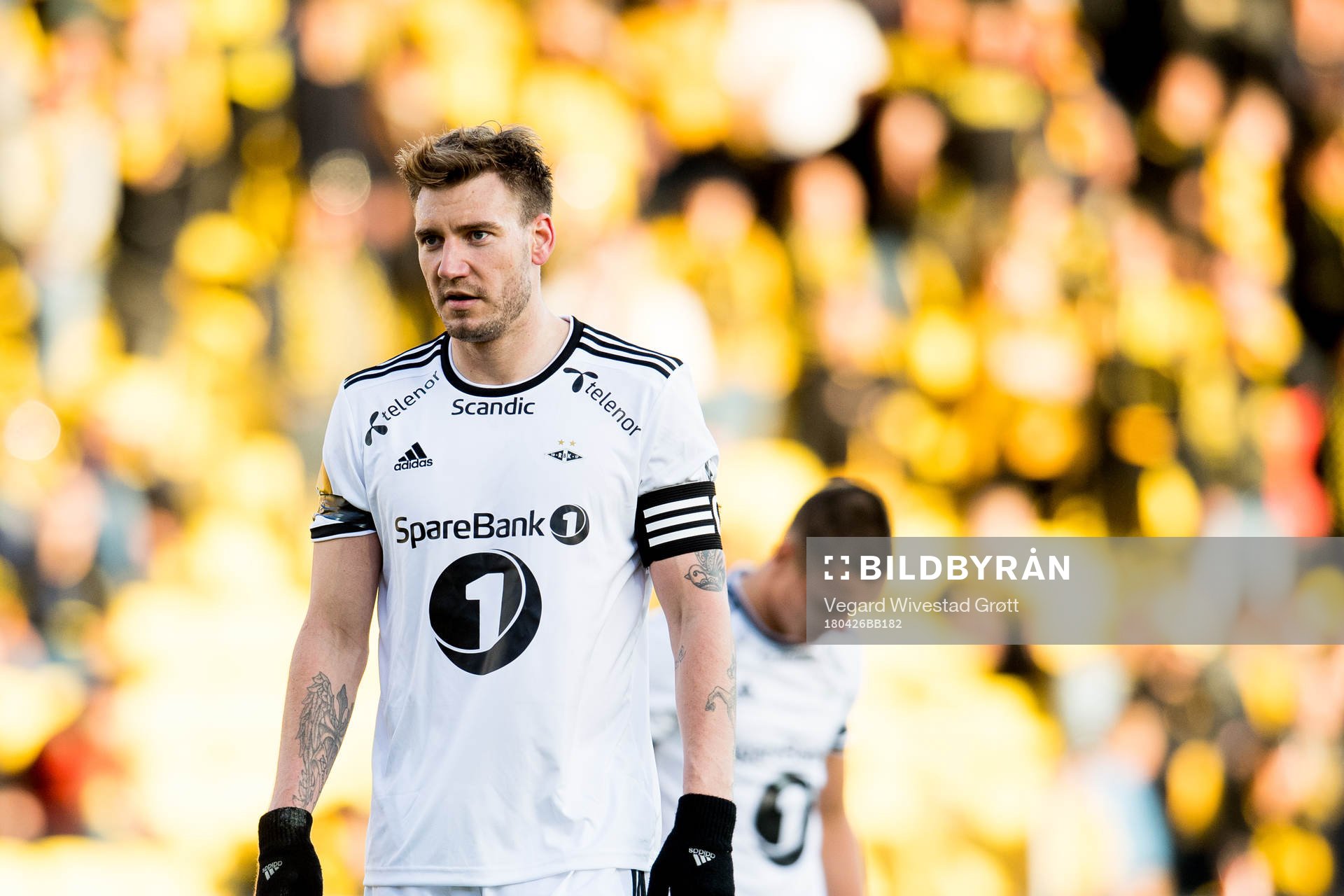 Nicklas Bendtner of Rosenborg