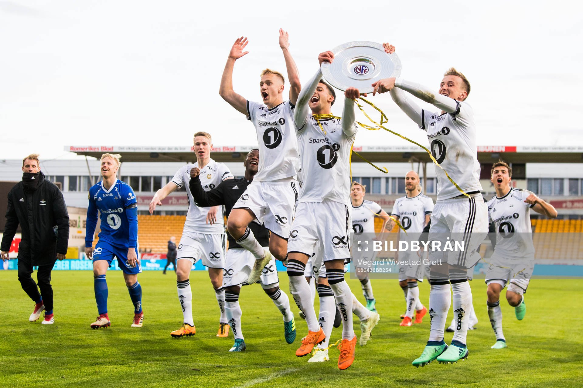 Erik Botheim, Rafik Zekhnini and Erlend Dahl Reitan of