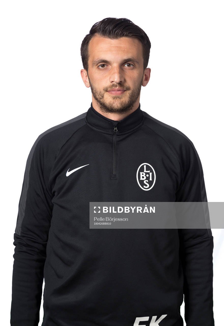 Landskronas assisterande tränare Fahrudin Karisik