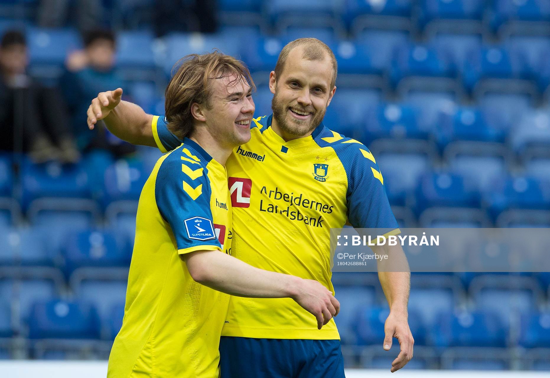 [DK=20180426: Simon Tibbling og Teemu Pukki, Brøndby IF